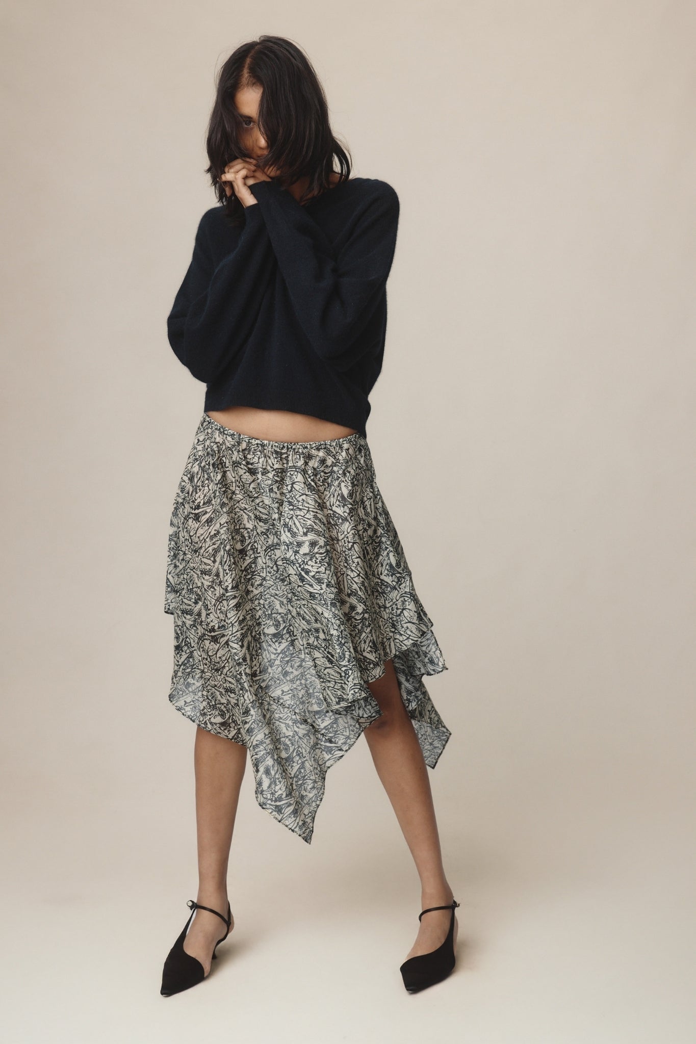 Marle | Moss Sweater | Black | Palm Boutique