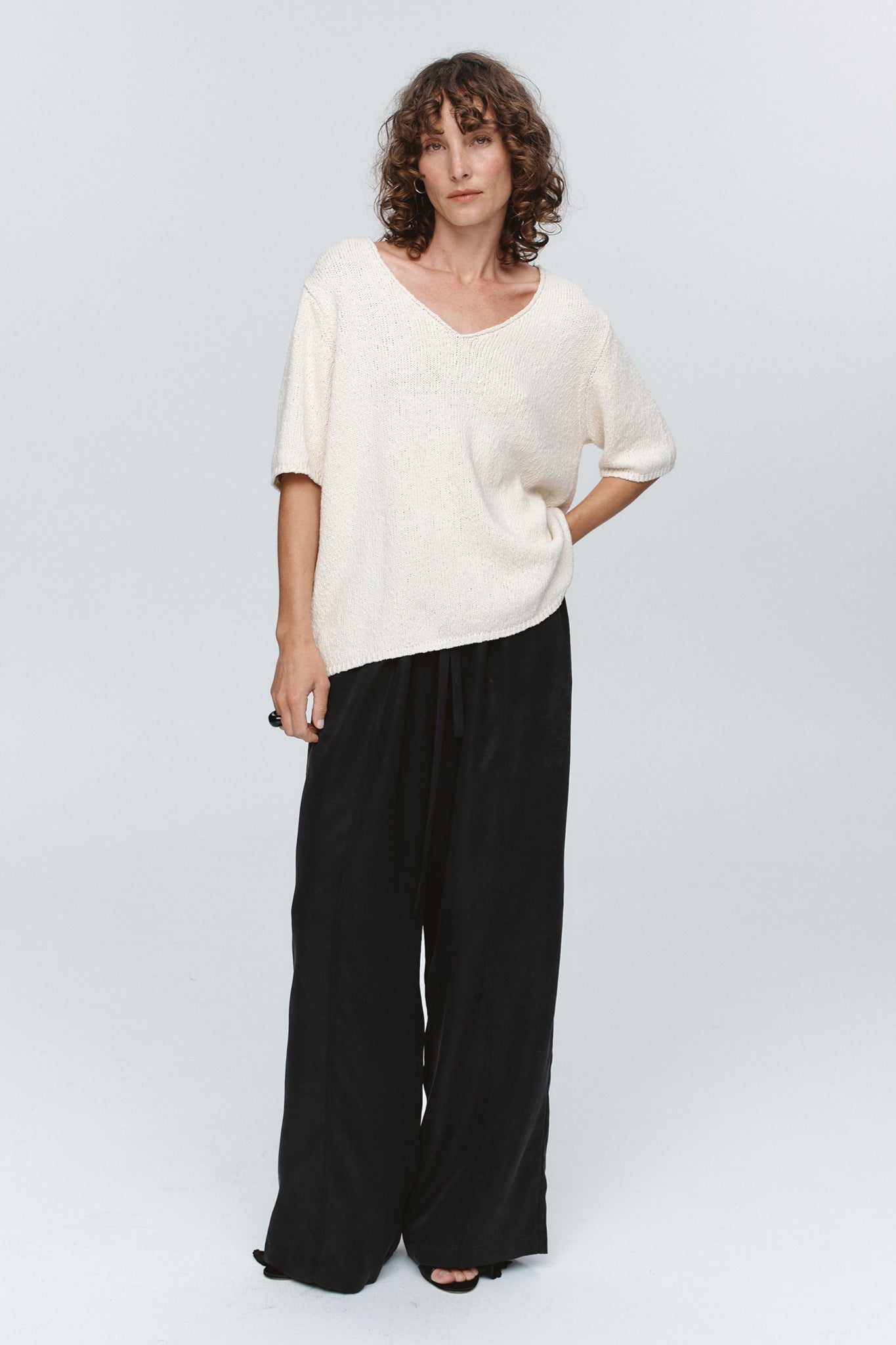 Marle | Nya Tee | Ivory | Palm Boutique