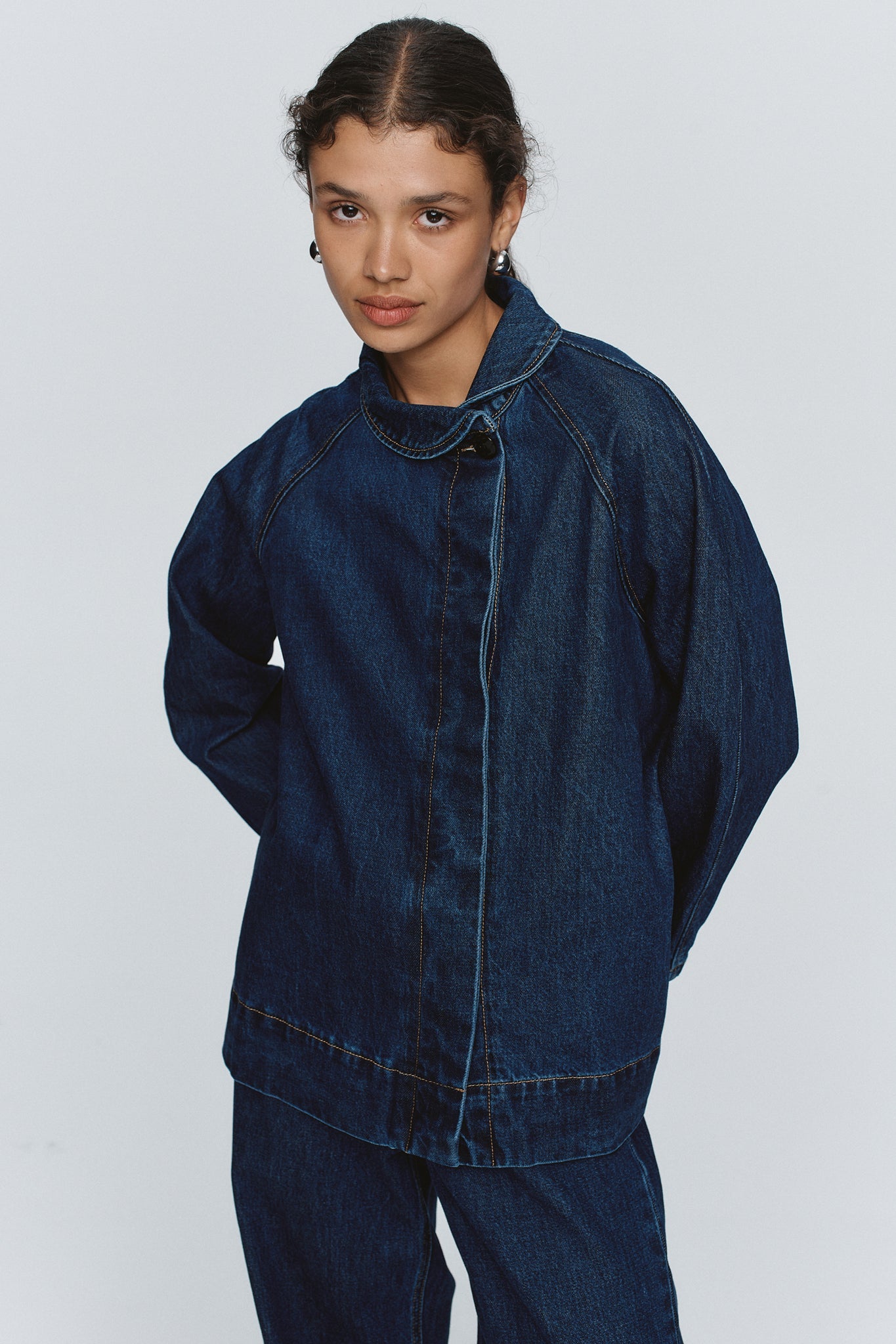 Marle | Oda Jacket | Washed Indigo | Palm Boutique