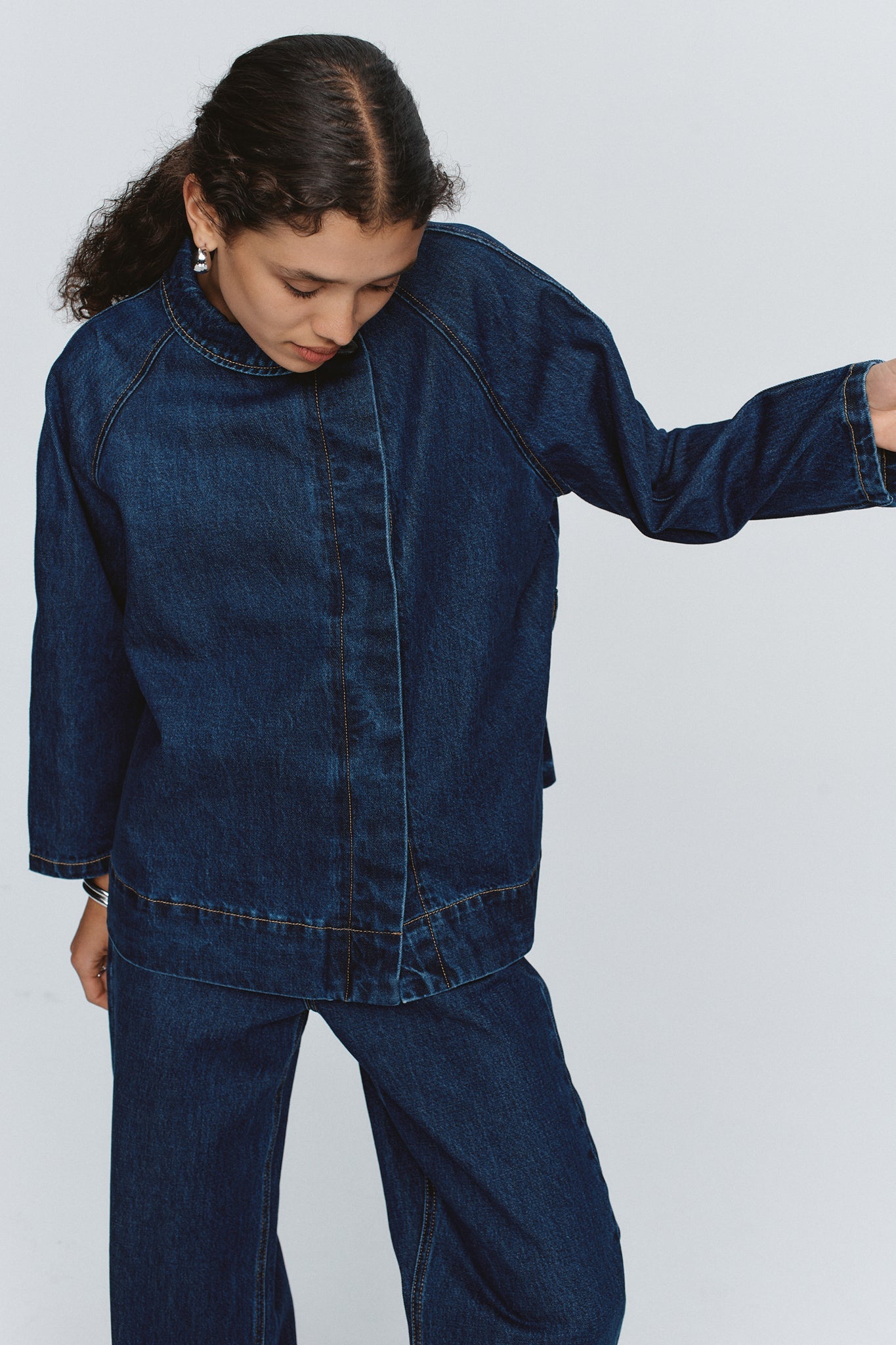 Marle | Oda Jacket | Washed Indigo | Palm Boutique