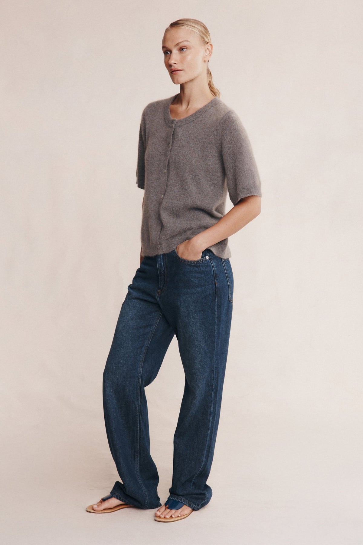 Marle | Orielle Cardigan | Squirrel | Palm Boutique