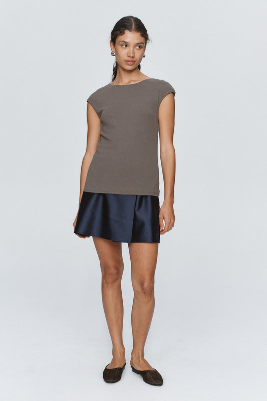 Marle | Suki Top | Truffle | Palm Boutique
