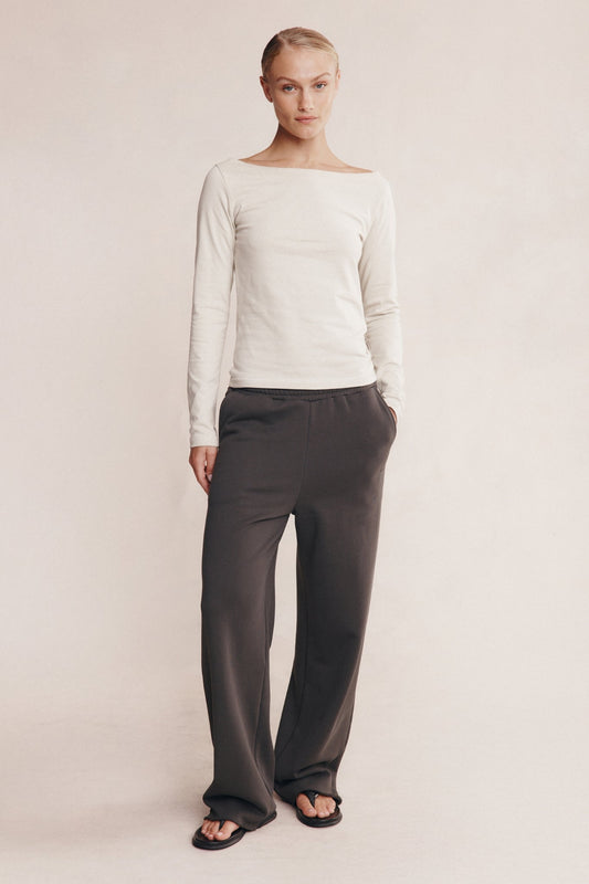 Marle | Thalia Long Sleeve Tee | Silt | Palm Boutique