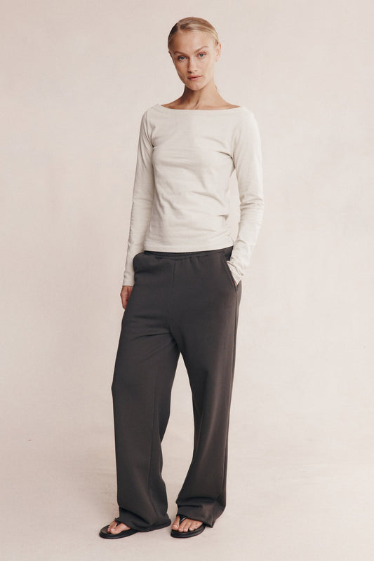 Marle | Thalia Long Sleeve Tee | Silt | Palm Boutique