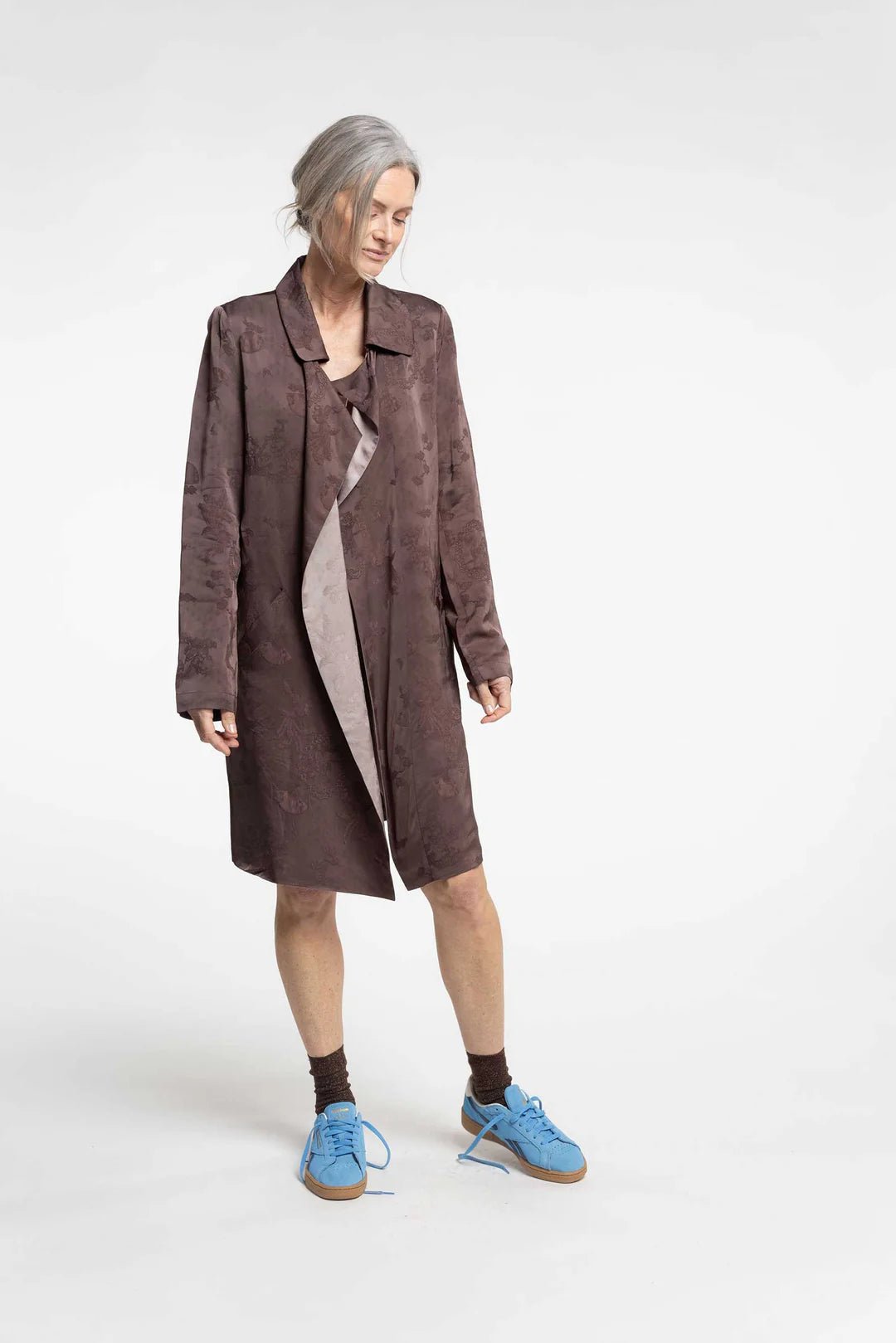 New Lands | Casey Coat | Graphite | Palm Boutique