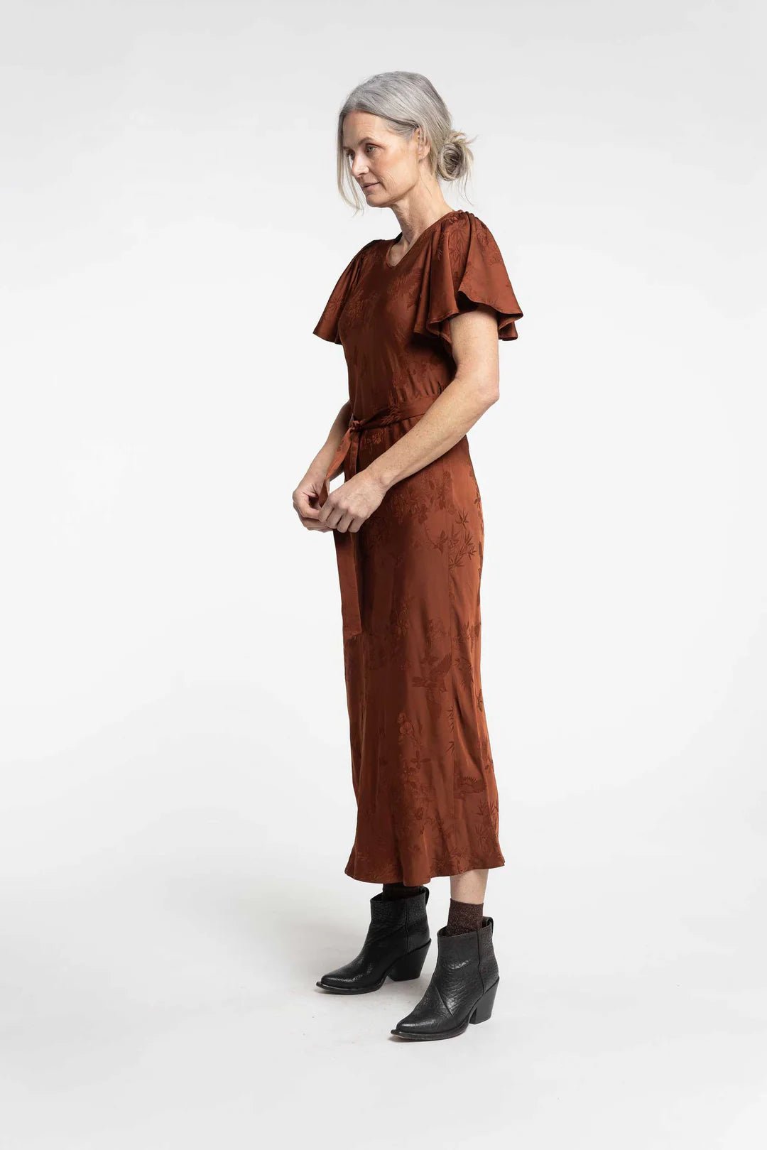 New Lands | Devon Dress | Cinnamon | Palm Boutique