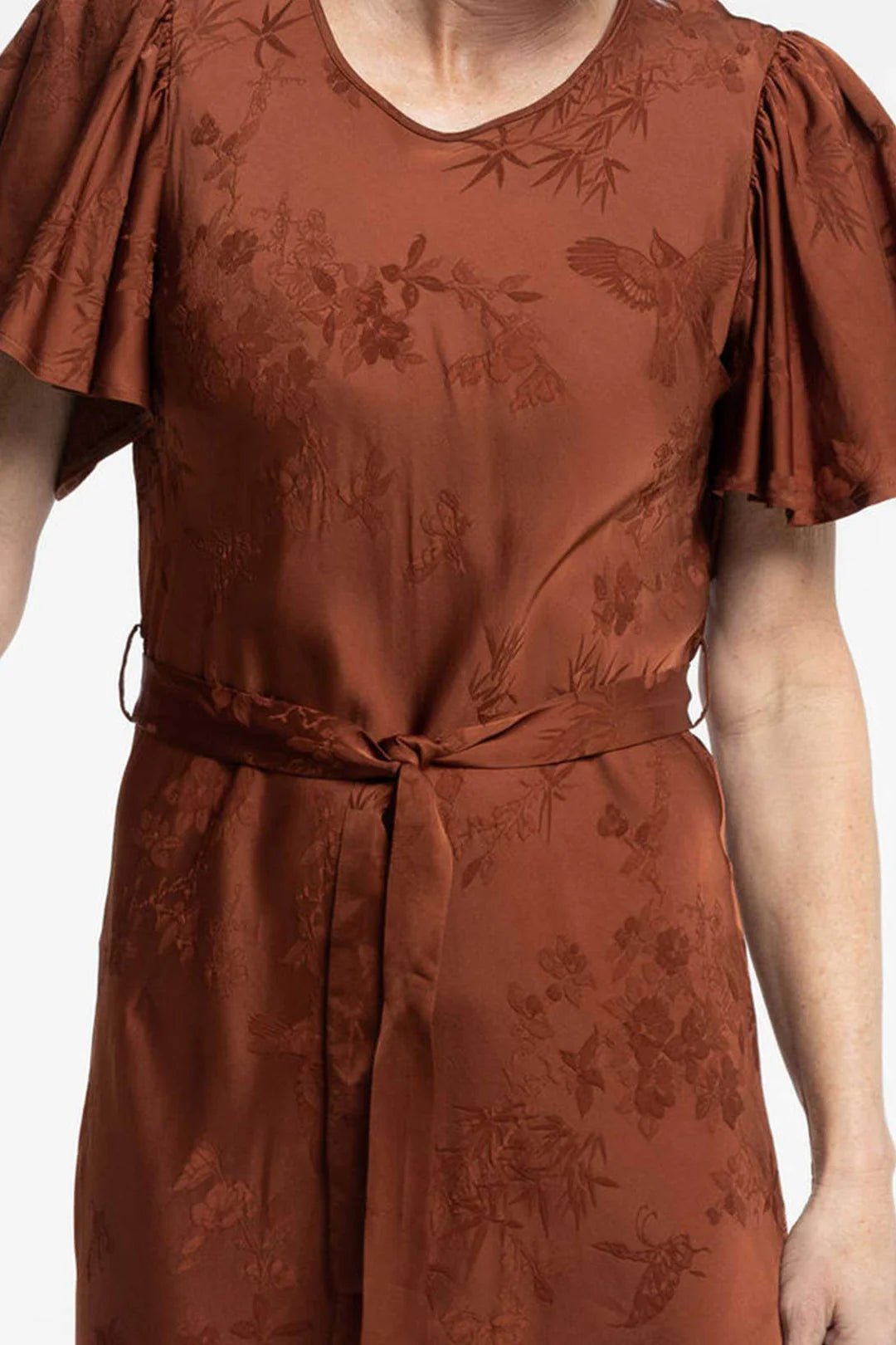 New Lands | Devon Dress | Cinnamon | Palm Boutique