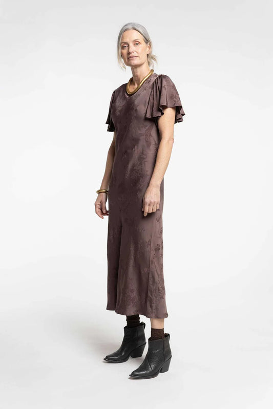 New Lands | Devon Dress | Graphite | Palm Boutique