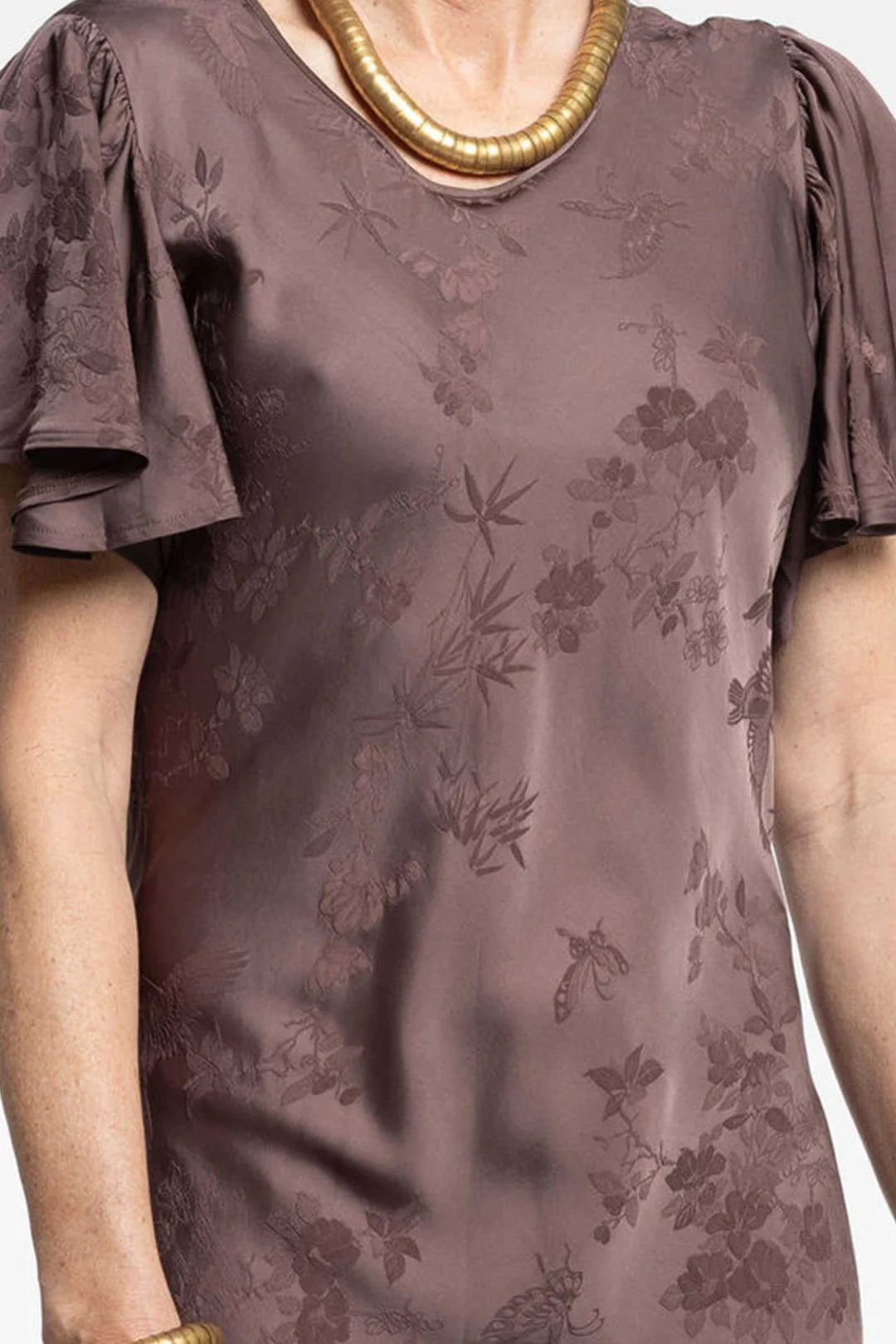 New Lands | Devon Dress | Graphite | Palm Boutique