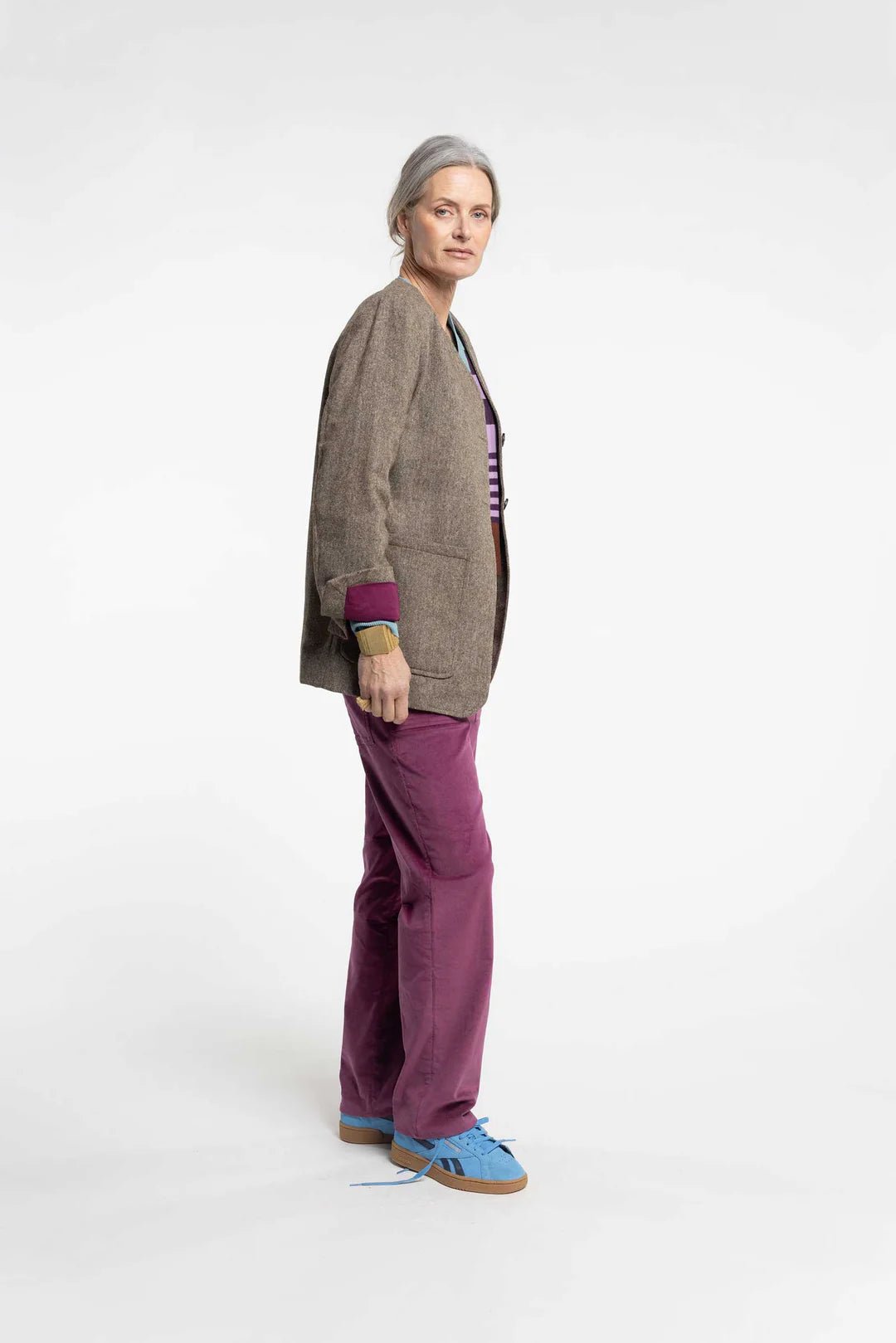 New Lands | Stella Blazer | Tweed | Palm Boutique