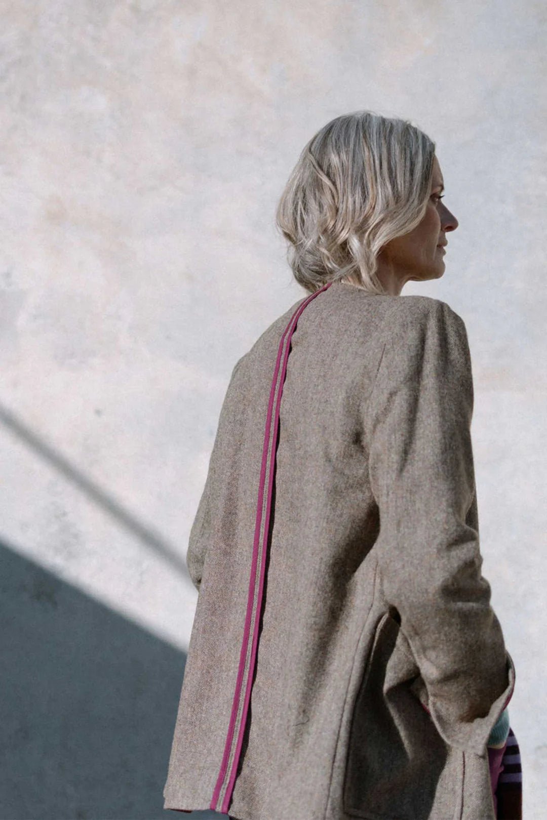New Lands | Stella Blazer | Tweed | Palm Boutique