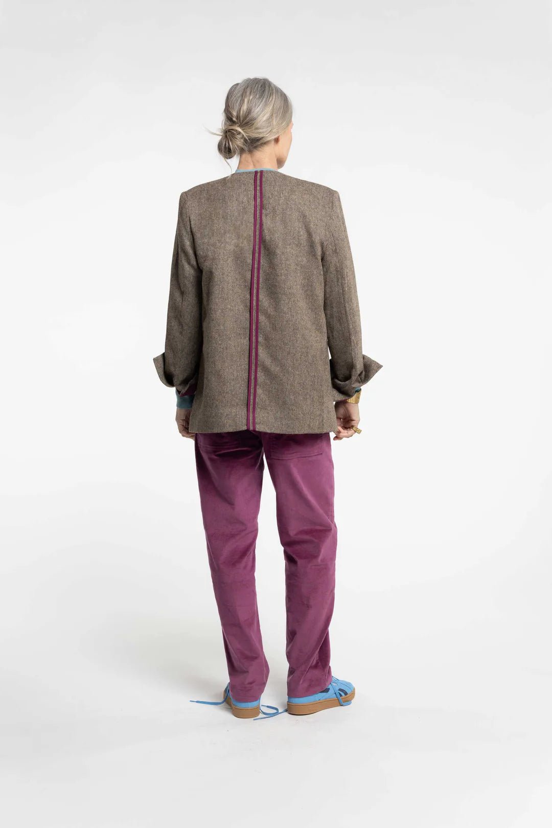 New Lands | Stella Blazer | Tweed | Palm Boutique