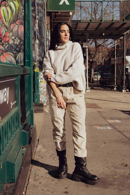 Newlands | Excellent Trouser | Bone | Palm Boutique