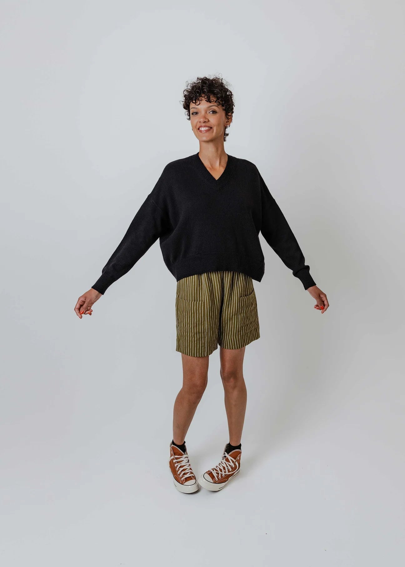 Newlands | Griddy Jumper | Jet | Palm Boutique