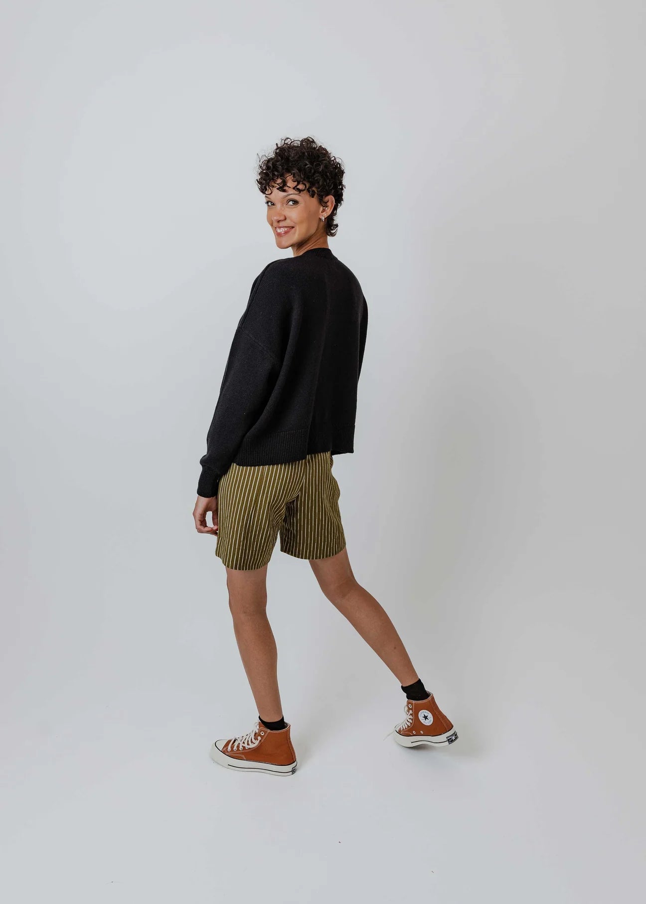Newlands | Griddy Jumper | Jet | Palm Boutique