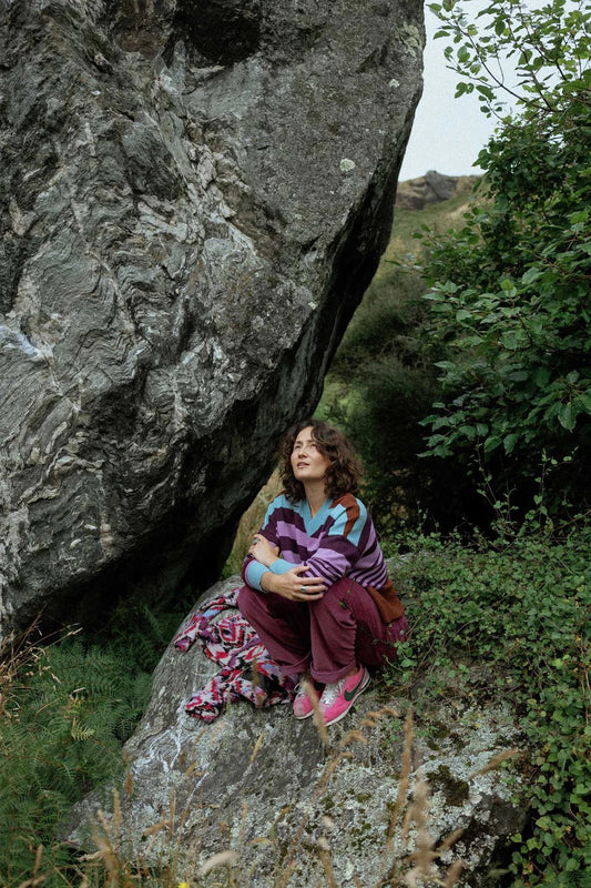 Newlands | Griddy Sweater | Multi Stripe | Palm Boutique