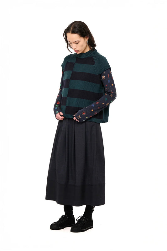 NOM*d | Block Party Vest | Forest/Navy | Palm Boutique