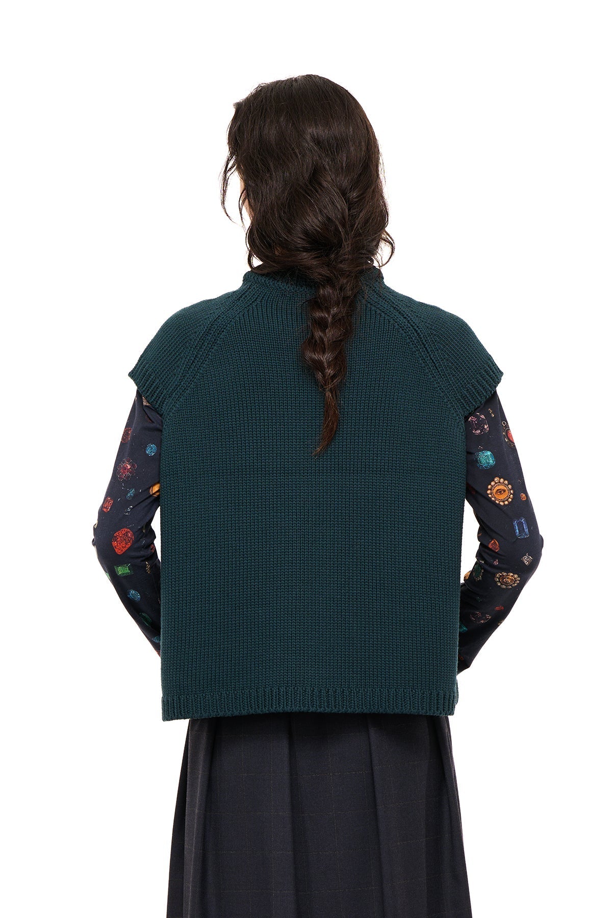 NOM*d | Block Party Vest | Forest/Navy | Palm Boutique