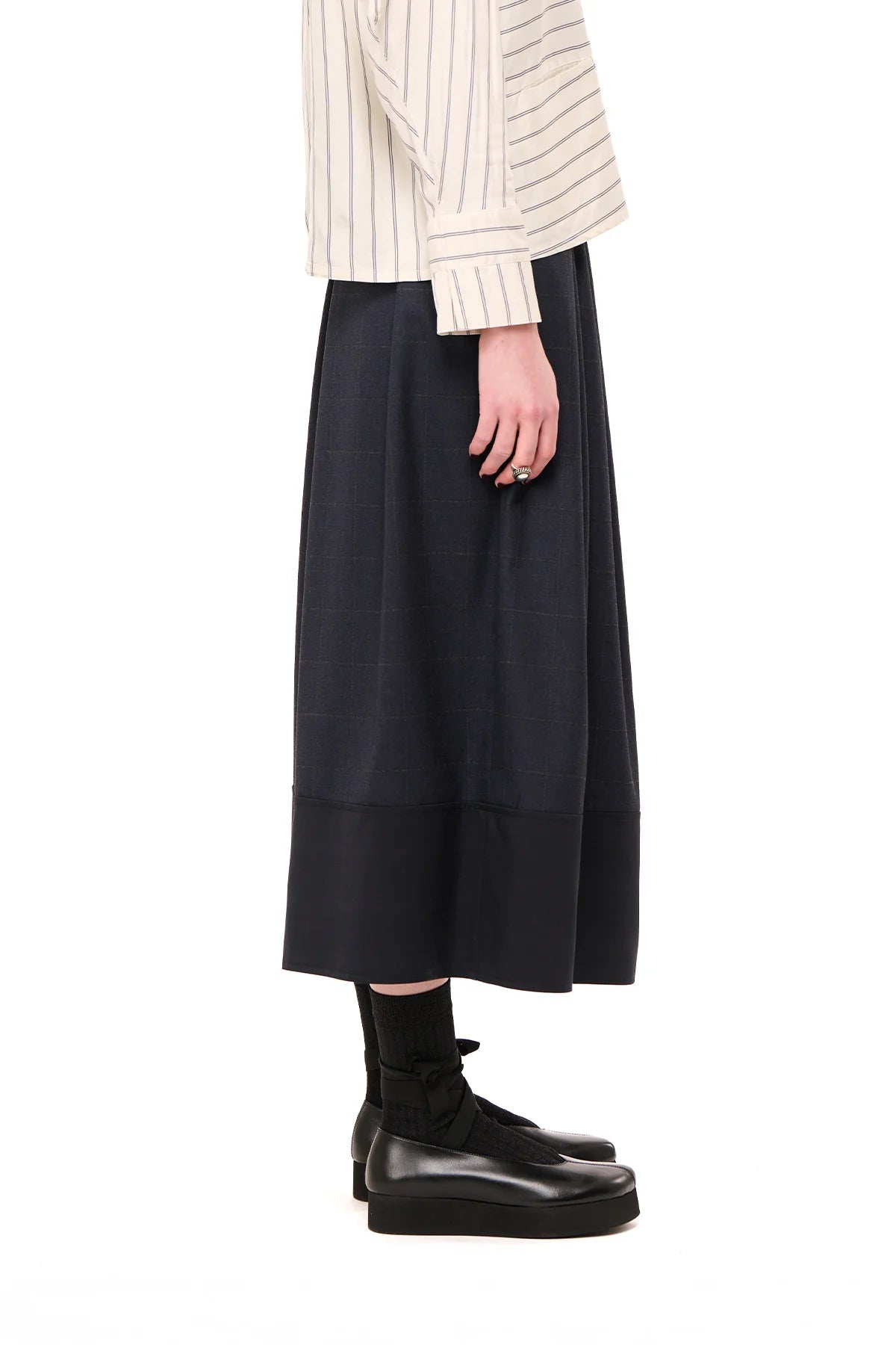 NOM*d | Compilation Skirt | Blue Smoke | Palm Boutique