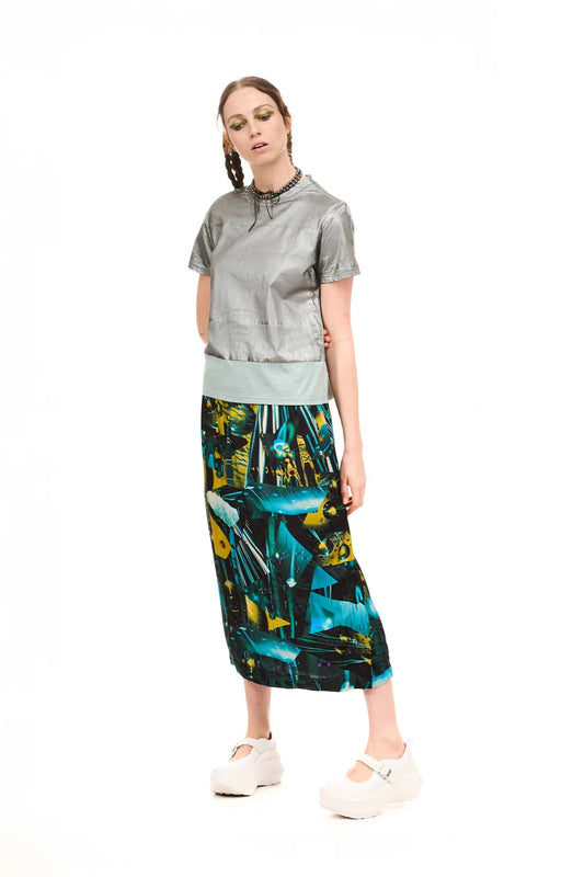 NOM*d | Forever Skirt | Scifi Print | Palm Boutique