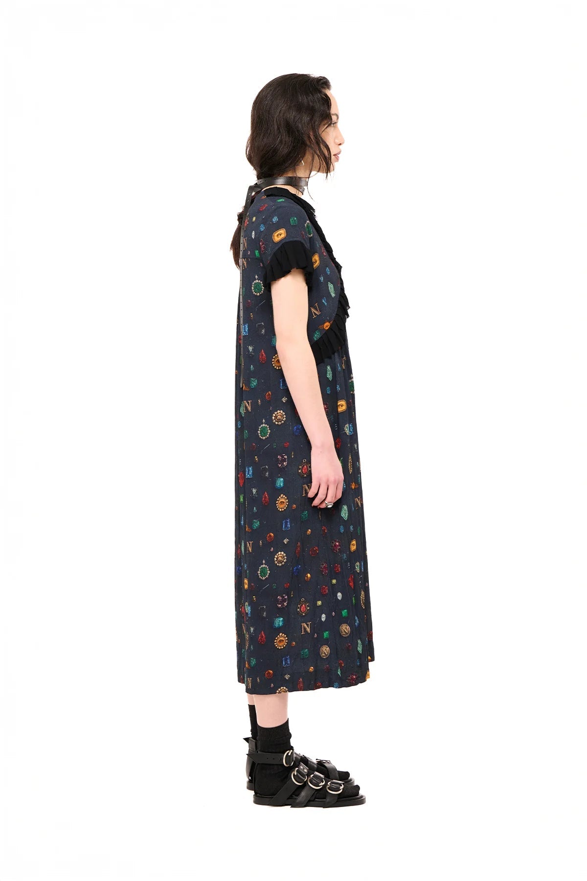 NOM*d | Gateau Dress | Bejeweled Print | Palm Boutique