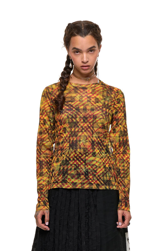 NOM*d | New Fit Long Sleeve | Gold Star Print | Palm Boutique