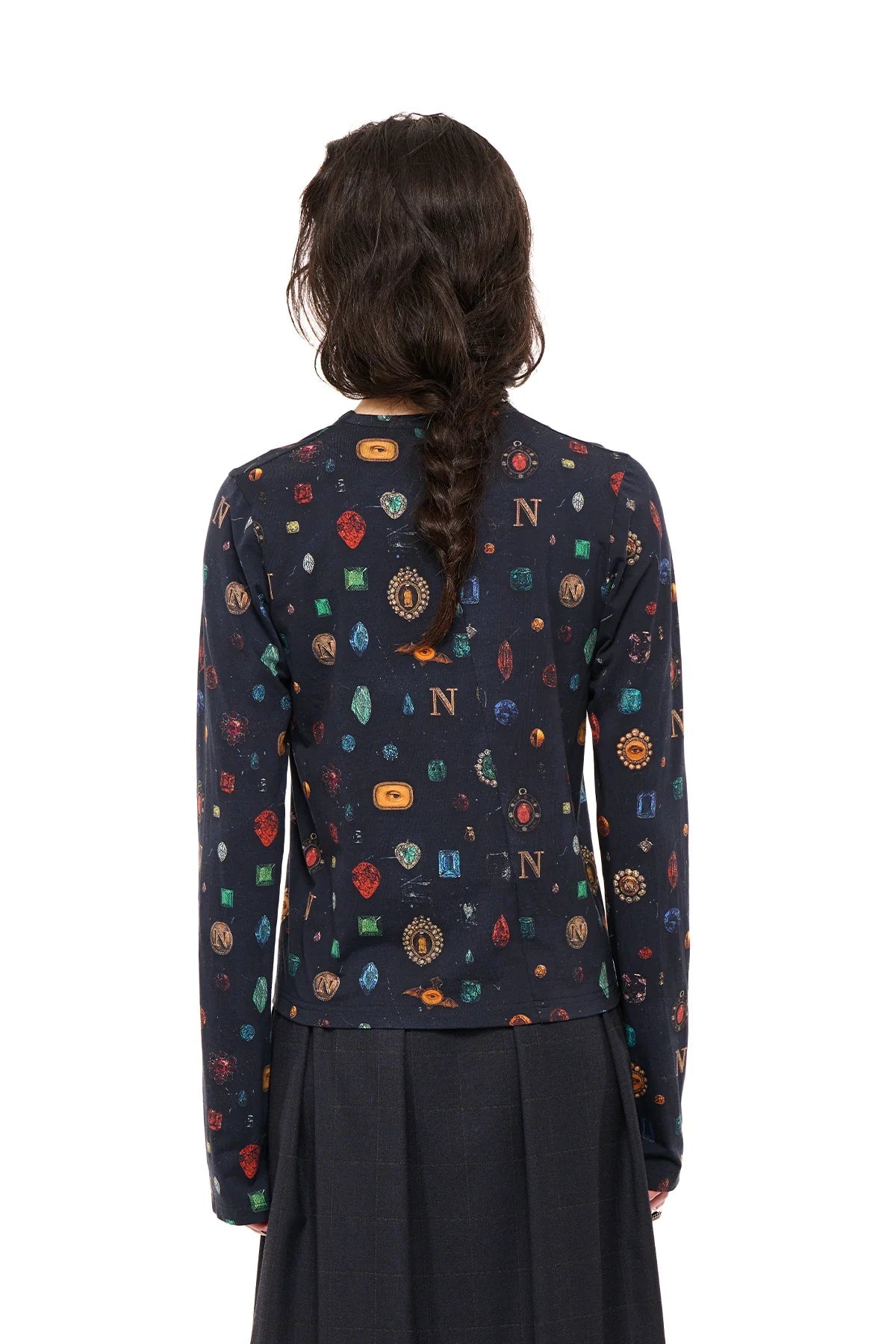 NOM*d | Play Time Long Sleeve | Bejeweled Print | Palm Boutique