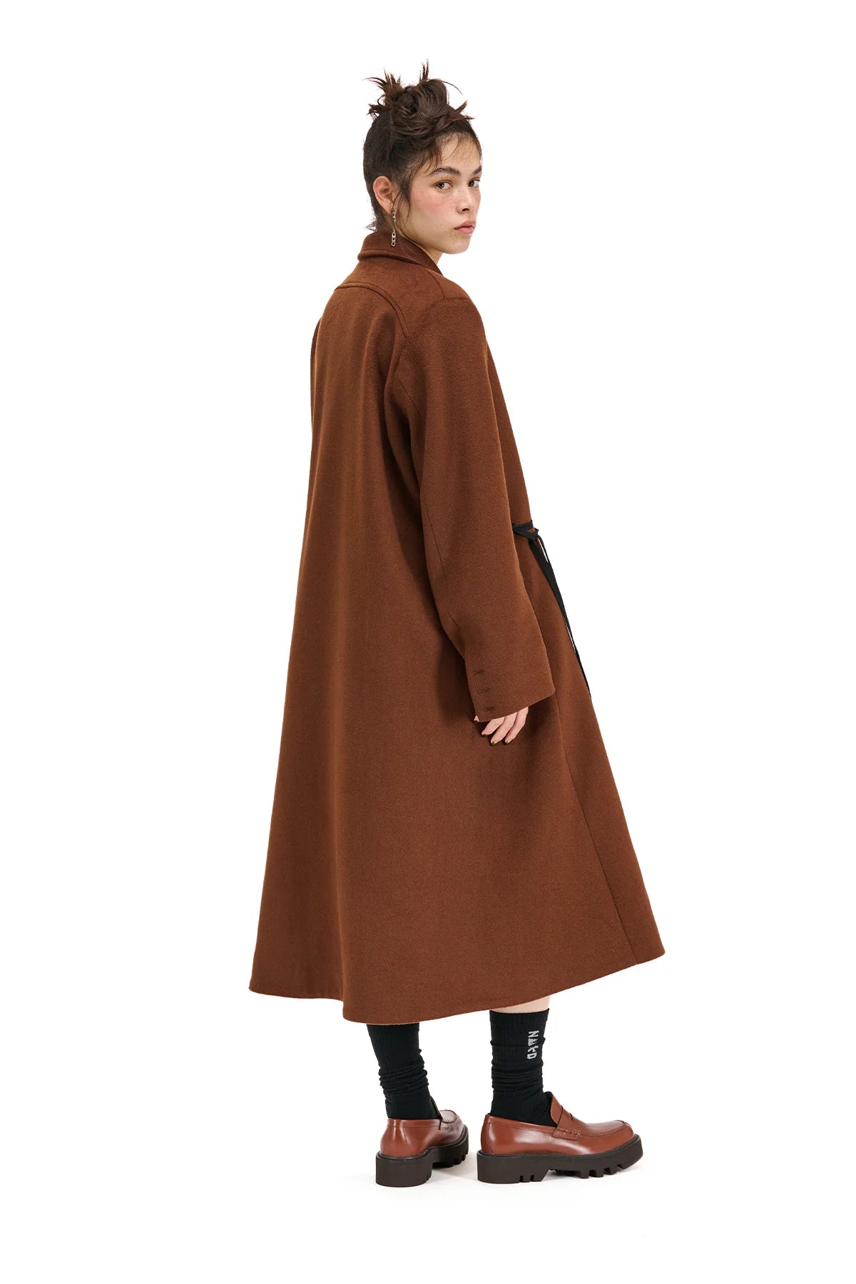 NOM*d | Promenade Coat | Chestnut | Palm Boutique