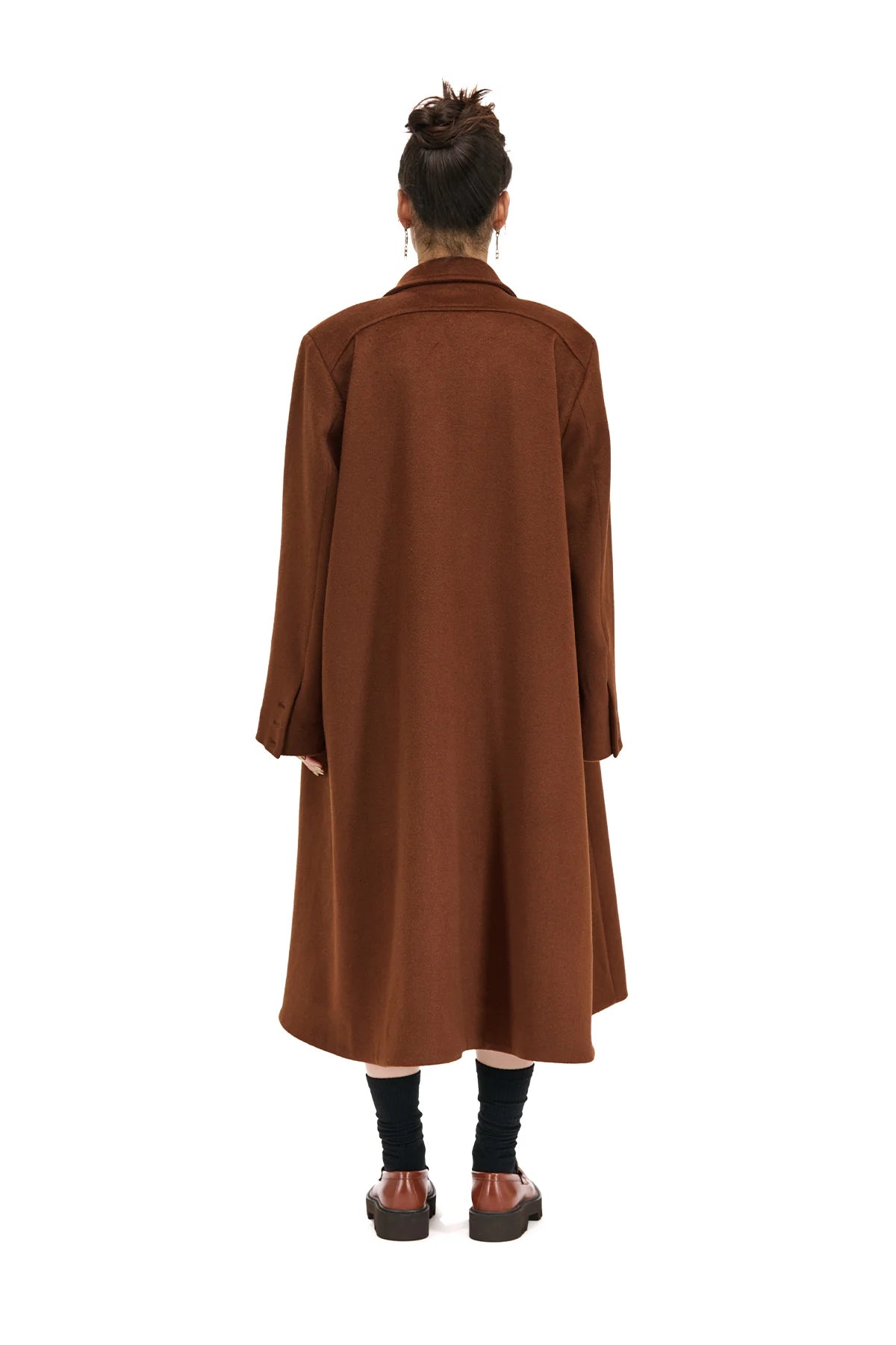 NOM*d | Promenade Coat | Chestnut | Palm Boutique