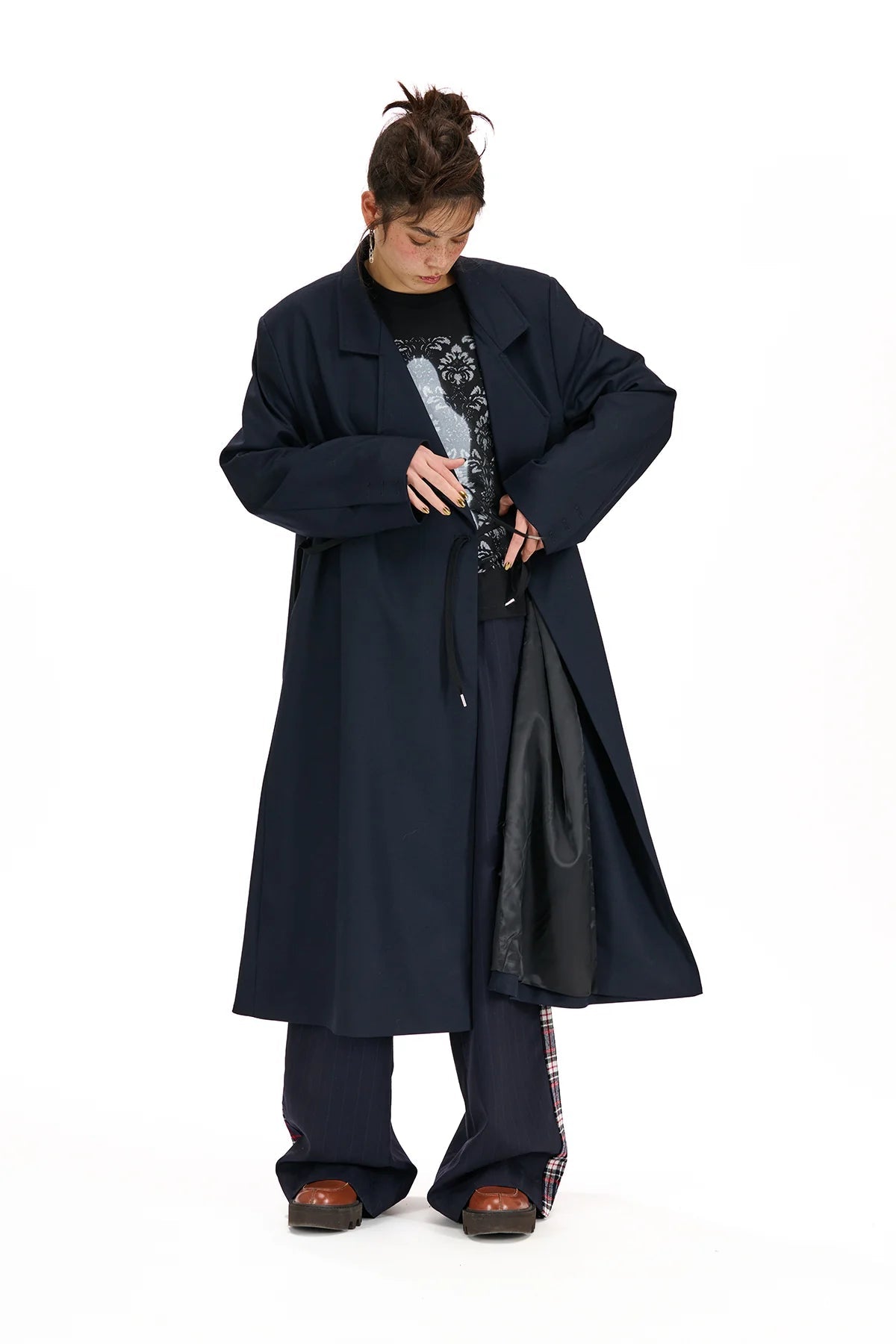 NOM*d | Promenade Coat | Dark Navy | Palm Boutique