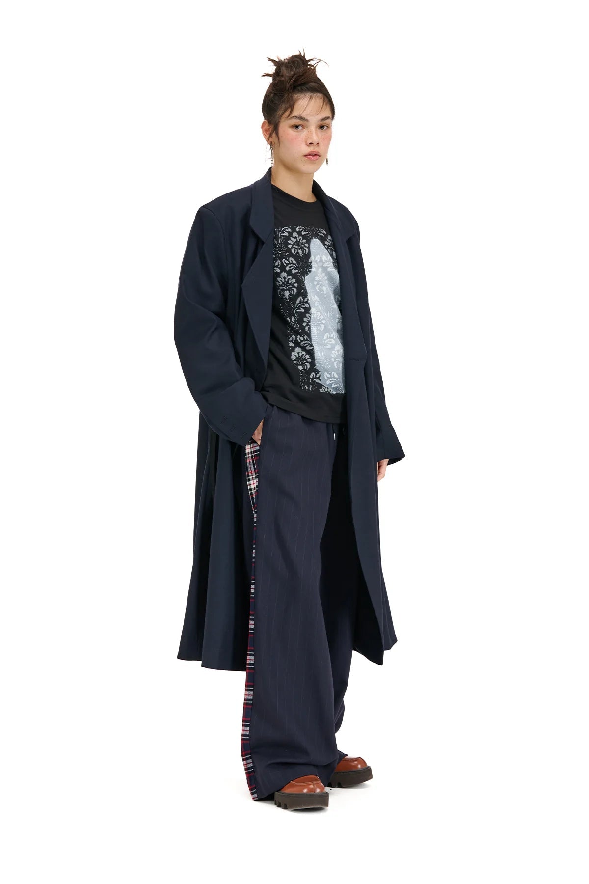 NOM*d | Promenade Coat | Dark Navy | Palm Boutique