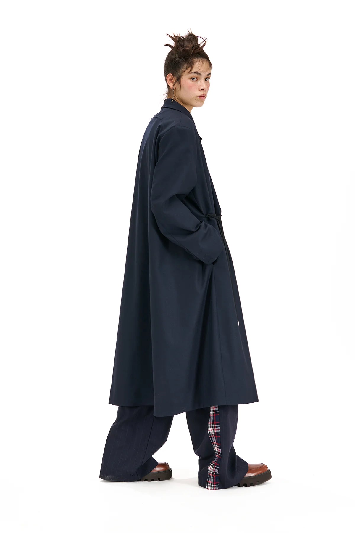 NOM*d | Promenade Coat | Dark Navy | Palm Boutique