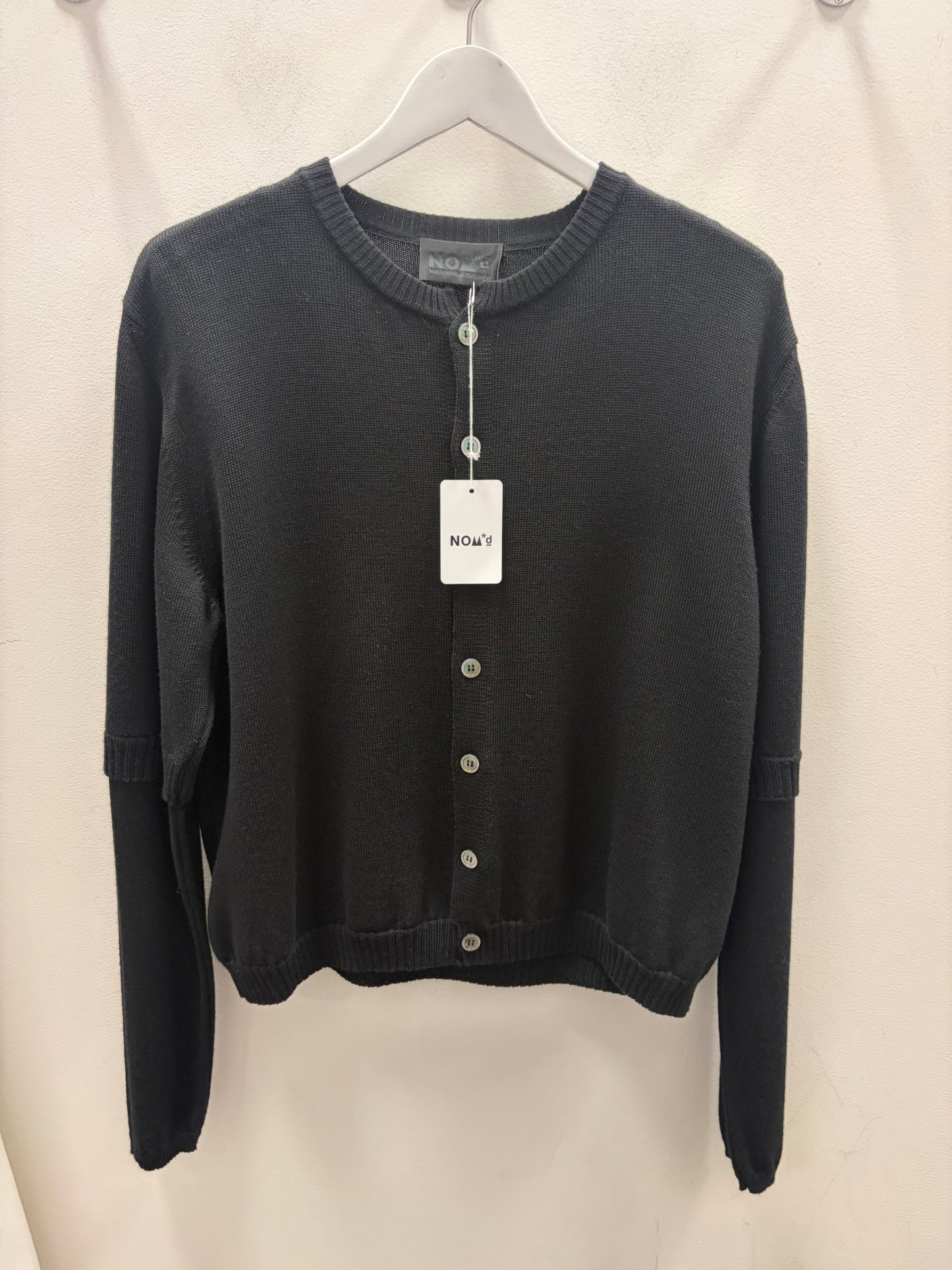 NOM*d | Sophomore Cardigan | Black | Palm Boutique