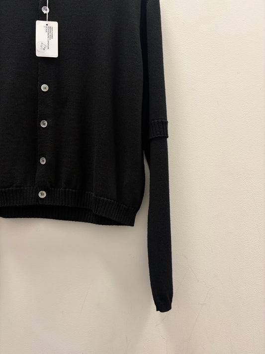 NOM*d | Sophomore Cardigan | Black | Palm Boutique