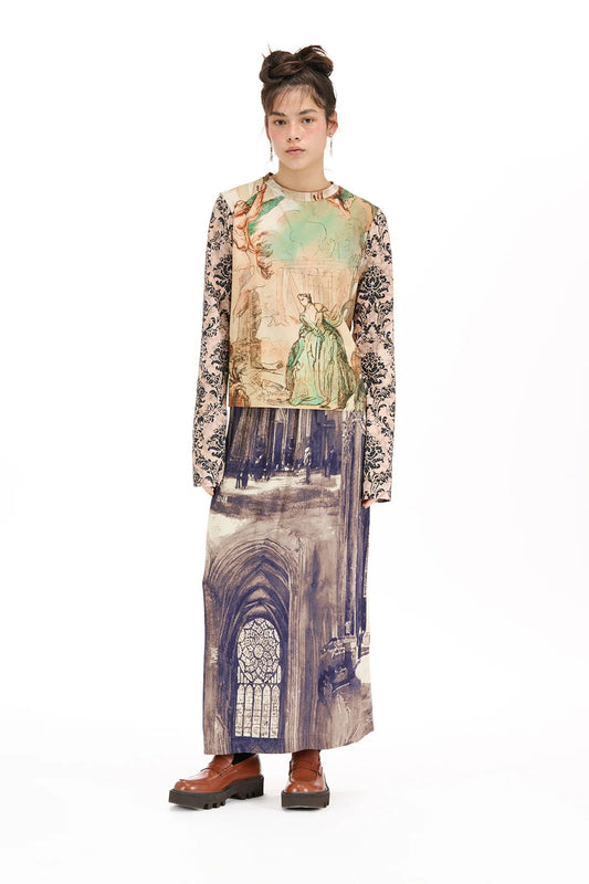 NOM*d | Theatre Long Sleeve | Art School Print | Palm Boutique