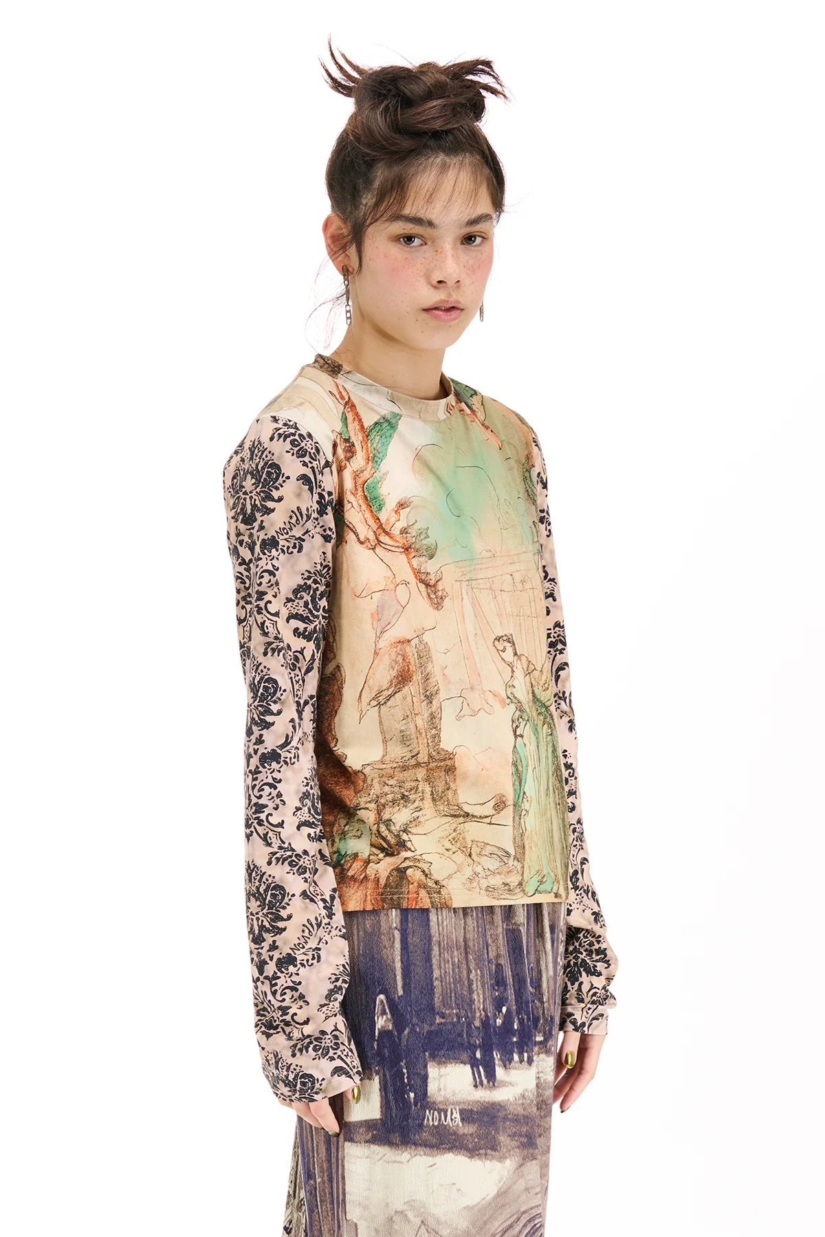 NOM*d | Theatre Long Sleeve | Art School Print | Palm Boutique