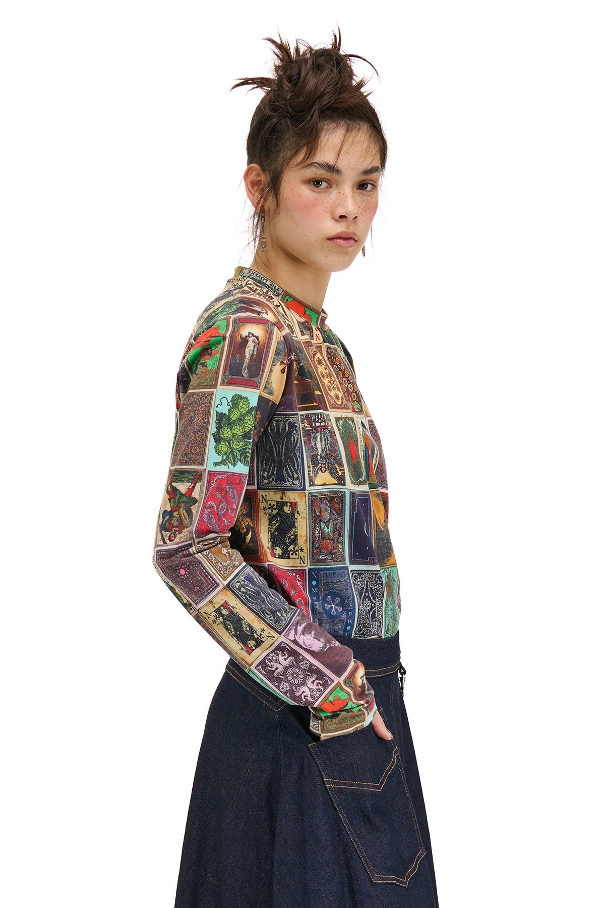 NOM*d | Theatre Long Sleeve | Fortuna Print | Palm Boutique