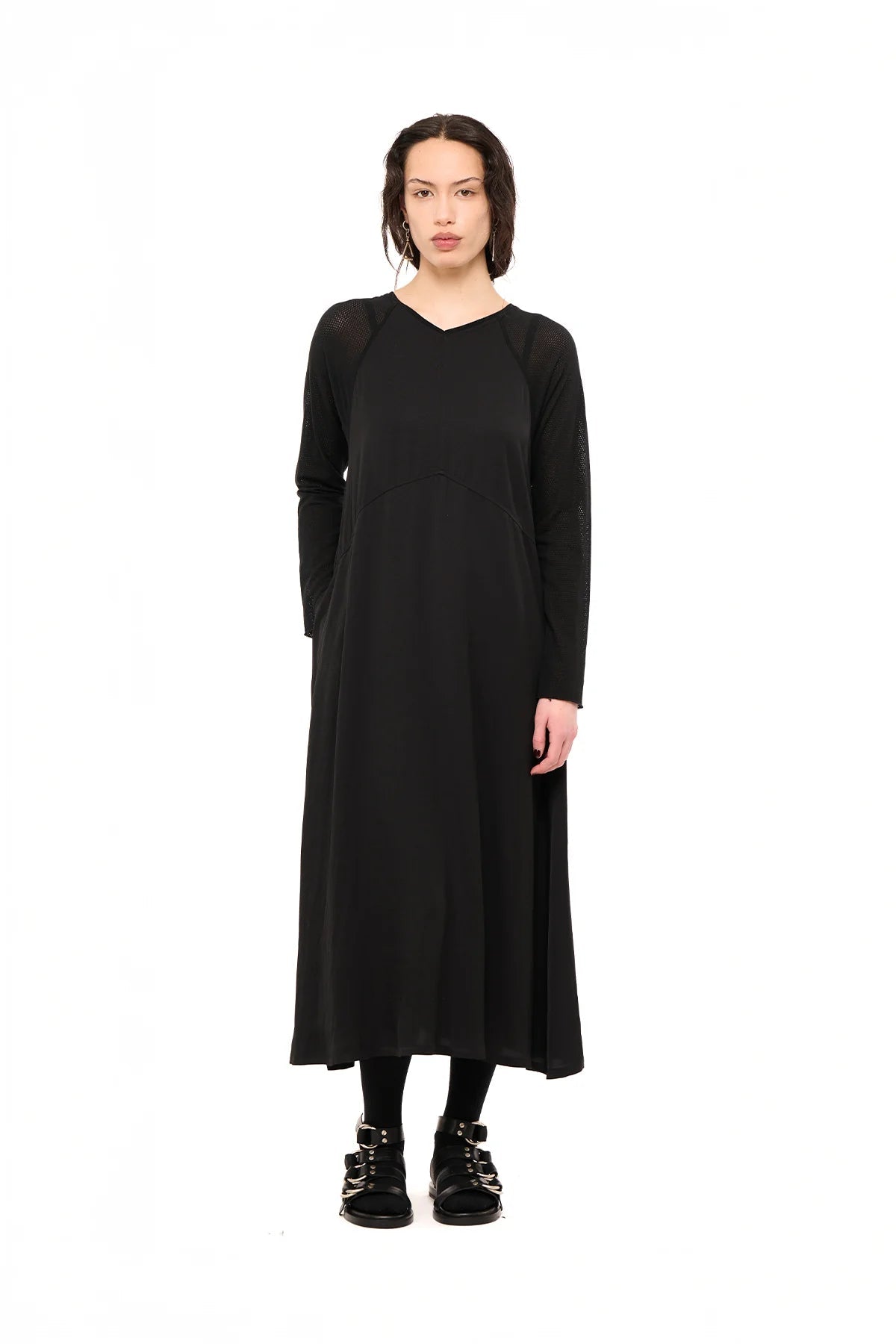 NOM*d | Unmixed Slip Dress | Black | Palm Boutique