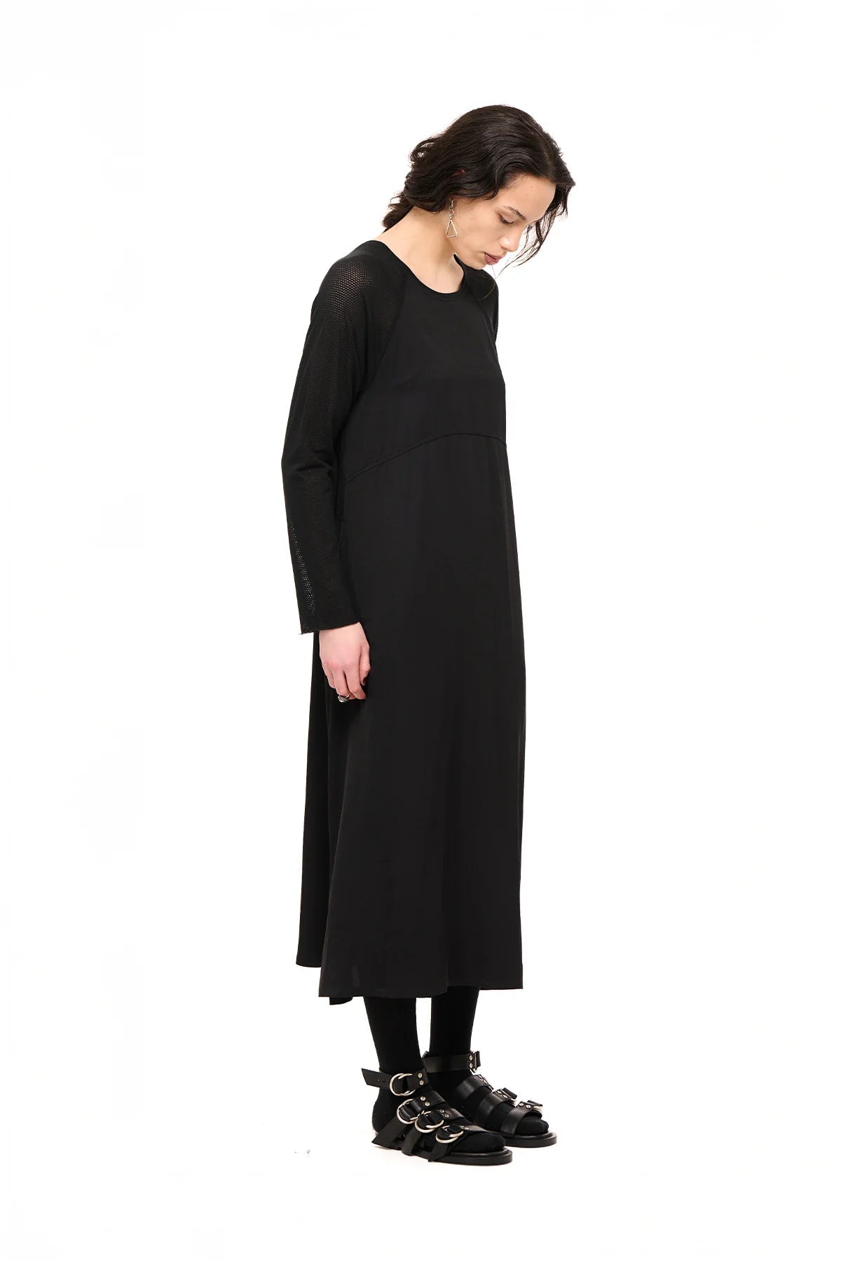NOM*d | Unmixed Slip Dress | Black | Palm Boutique