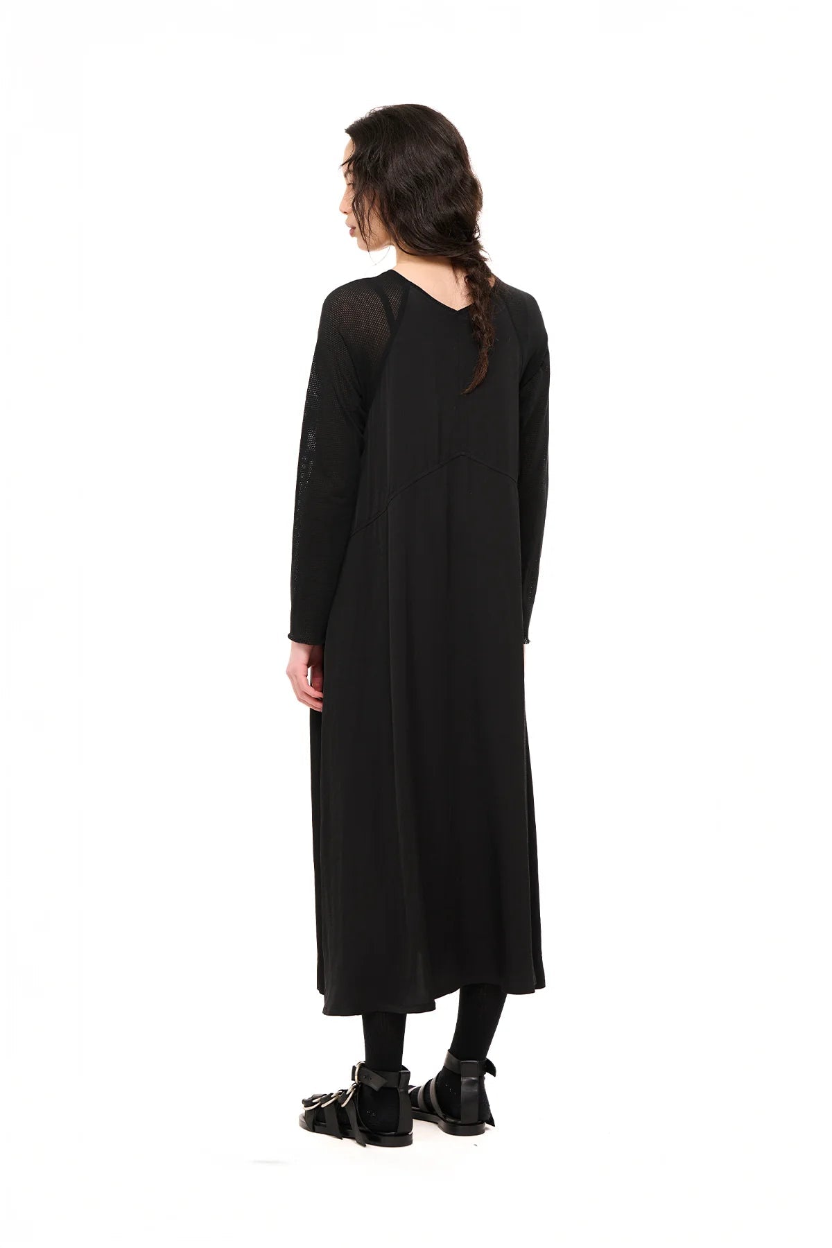 NOM*d | Unmixed Slip Dress | Black | Palm Boutique