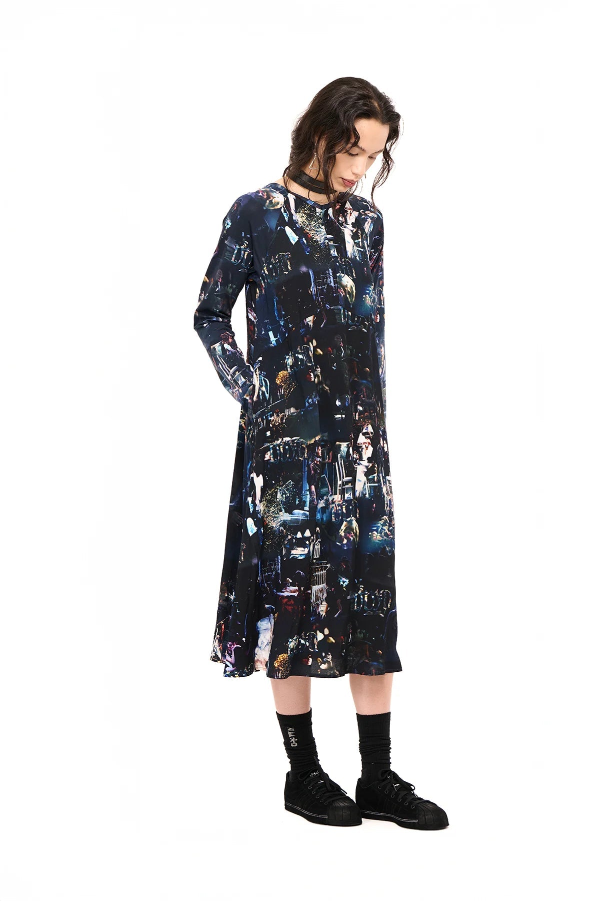 NOM*d | Unmixed Slip Dress | Danse Party Print | Palm Boutique