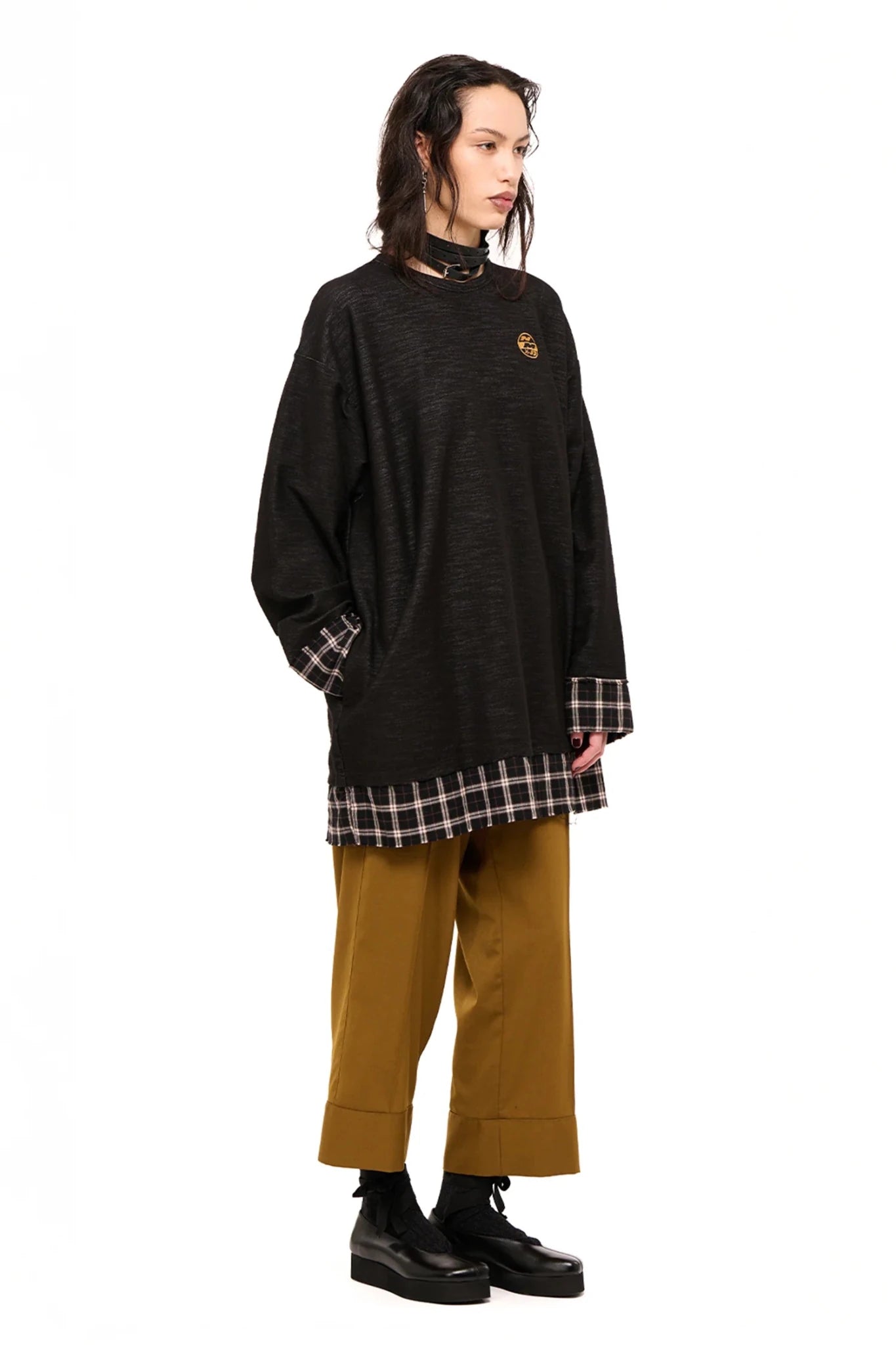NOM*d | Verve Tunic Denim Knit | Black | Palm Boutique