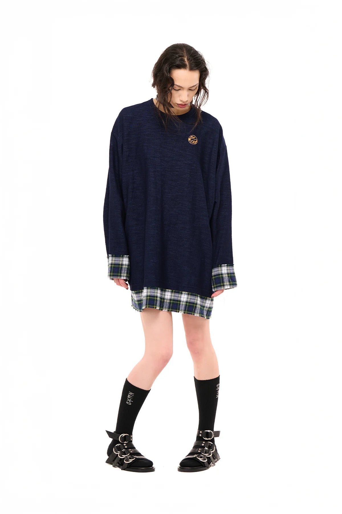 NOM*d | Verve Tunic Denim Knit | Indigo | Palm Boutique