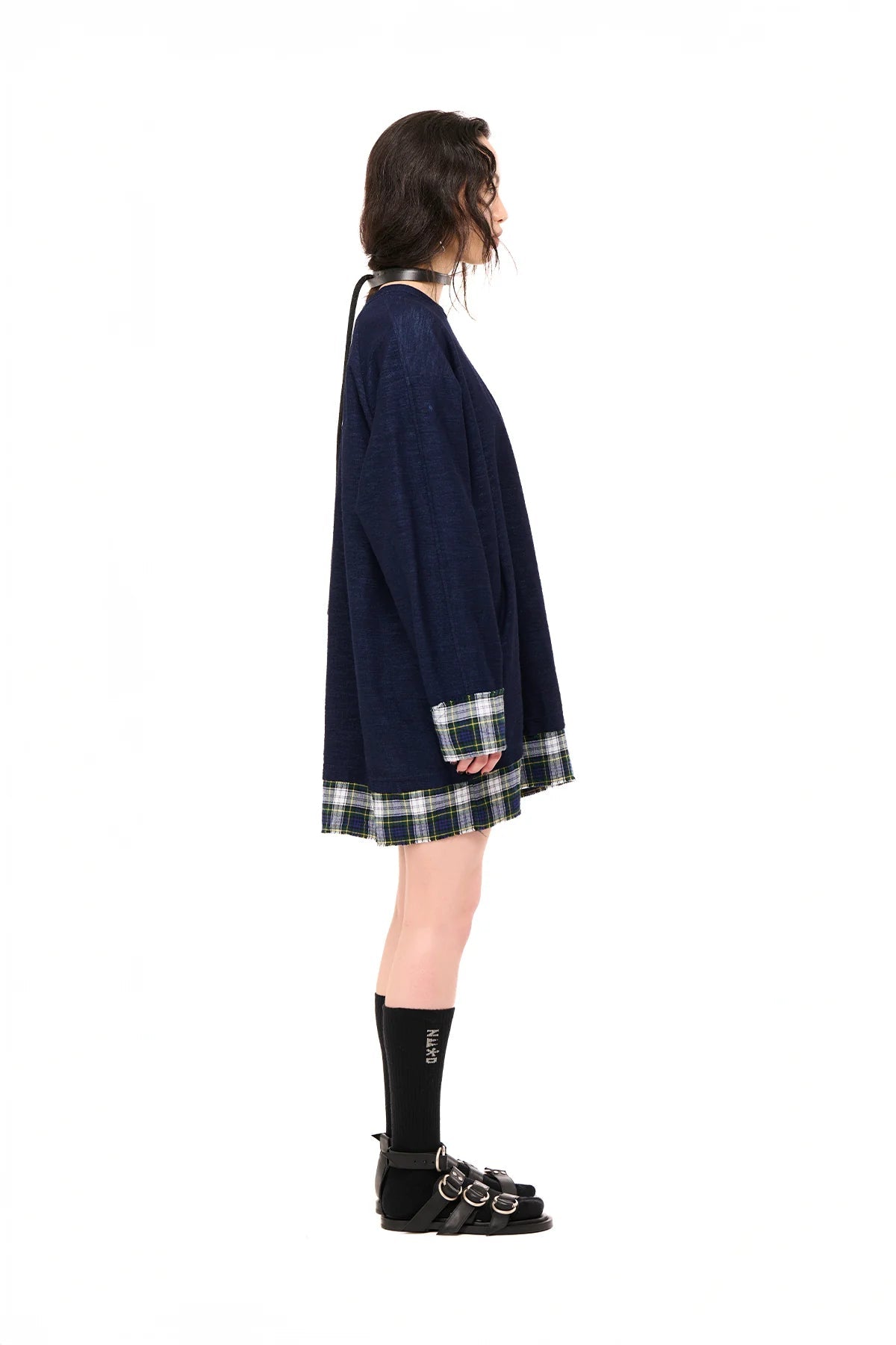 NOM*d | Verve Tunic Denim Knit | Indigo | Palm Boutique