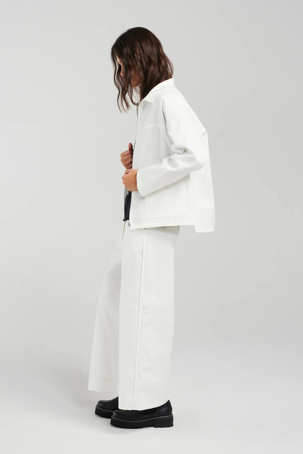 Nyne | Atlas Jacket | White | Palm Boutique