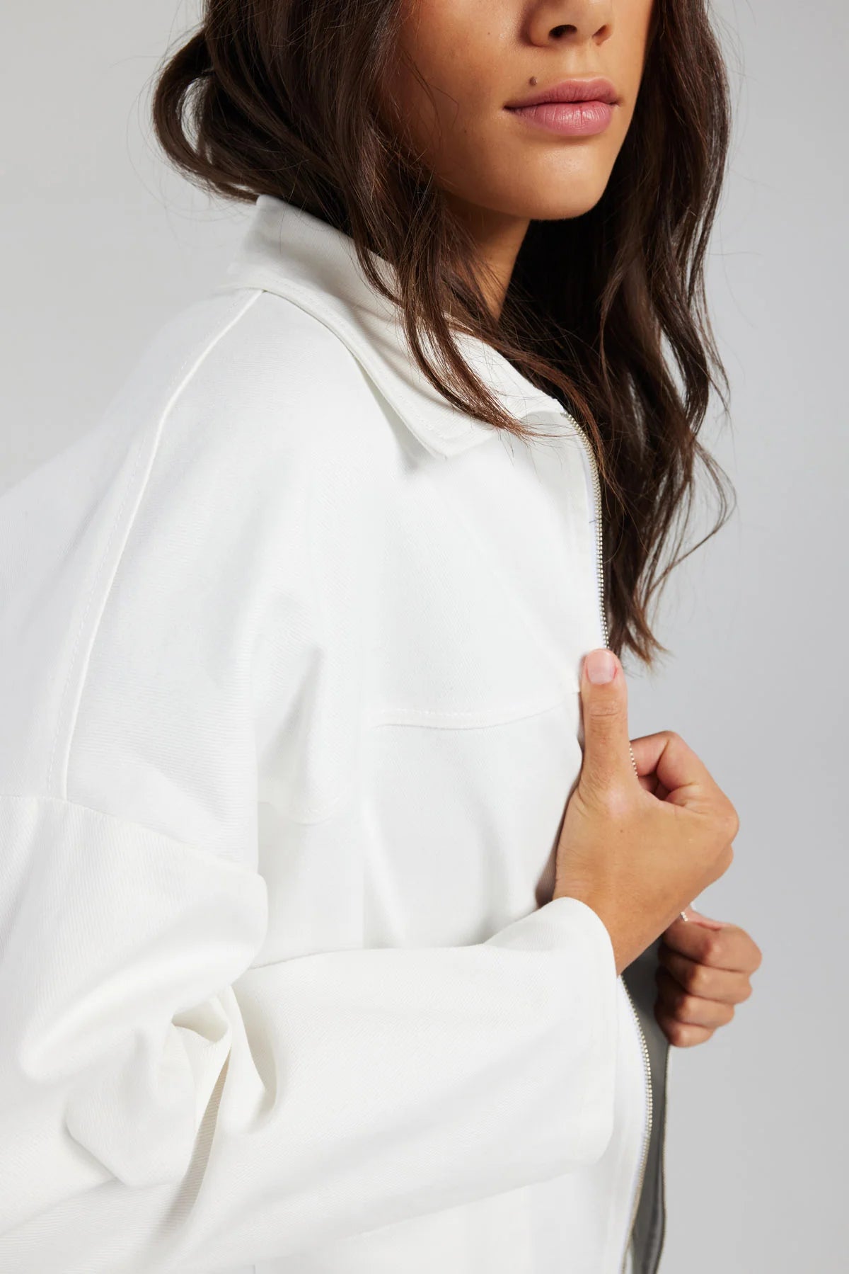 Nyne | Atlas Jacket | White | Palm Boutique