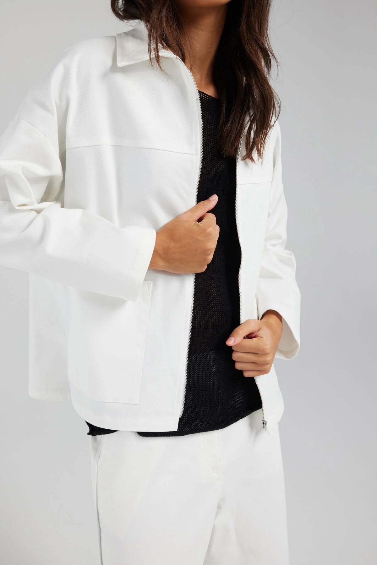 Nyne | Atlas Jacket | White | Palm Boutique