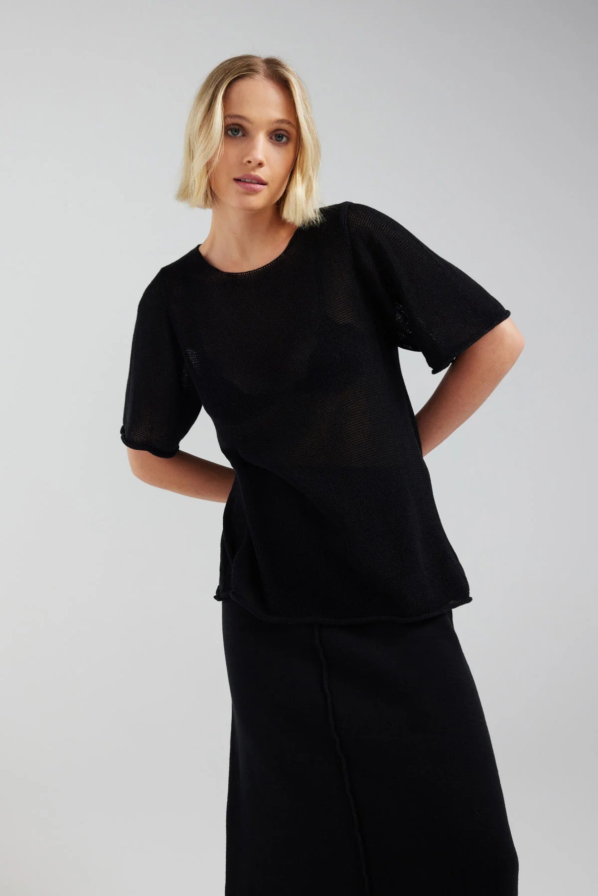 Nyne | Freya Top | Black | Palm Boutique