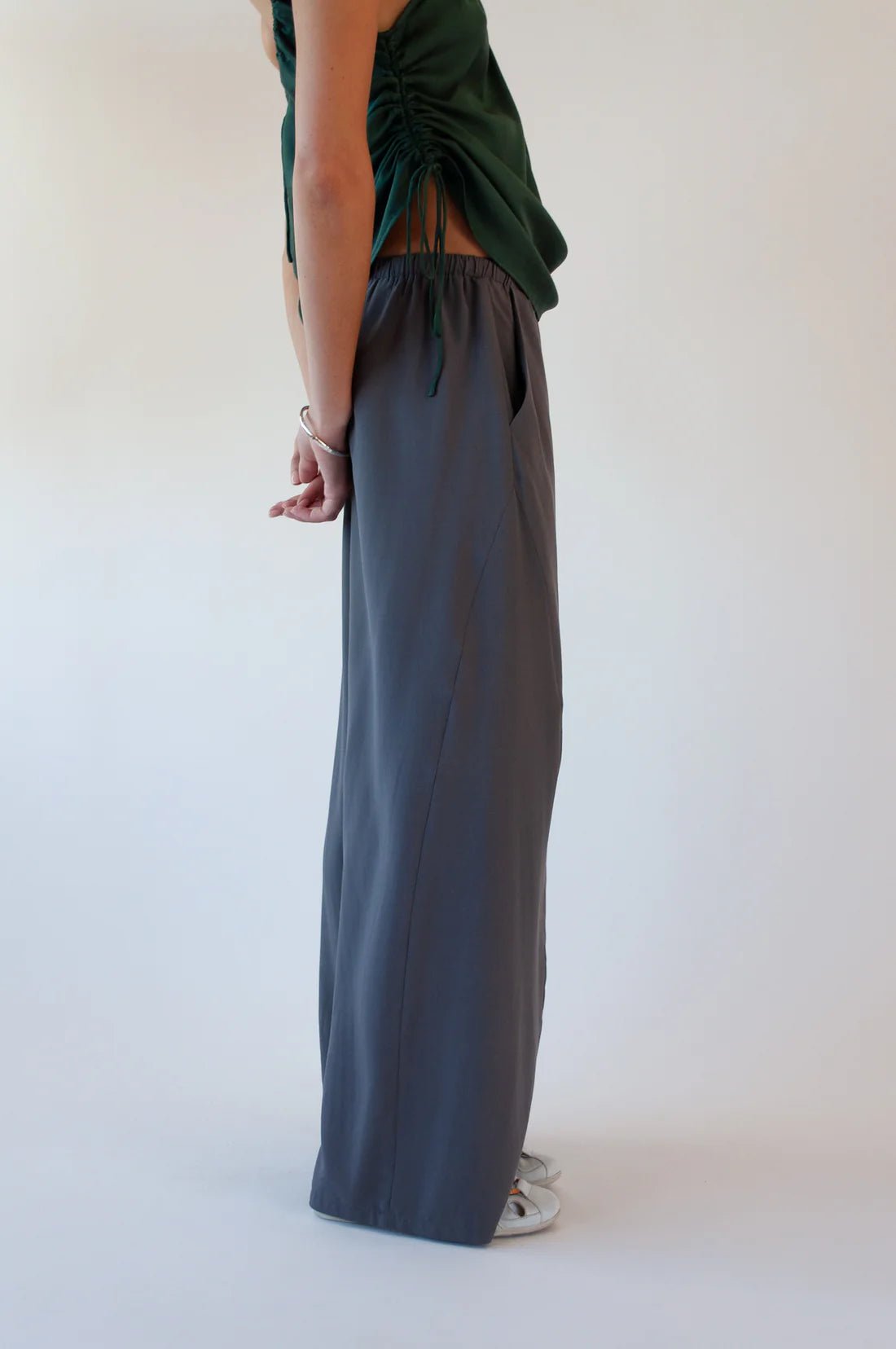 Ovna Ovich | Glissade Pant | Steel | Palm Boutique