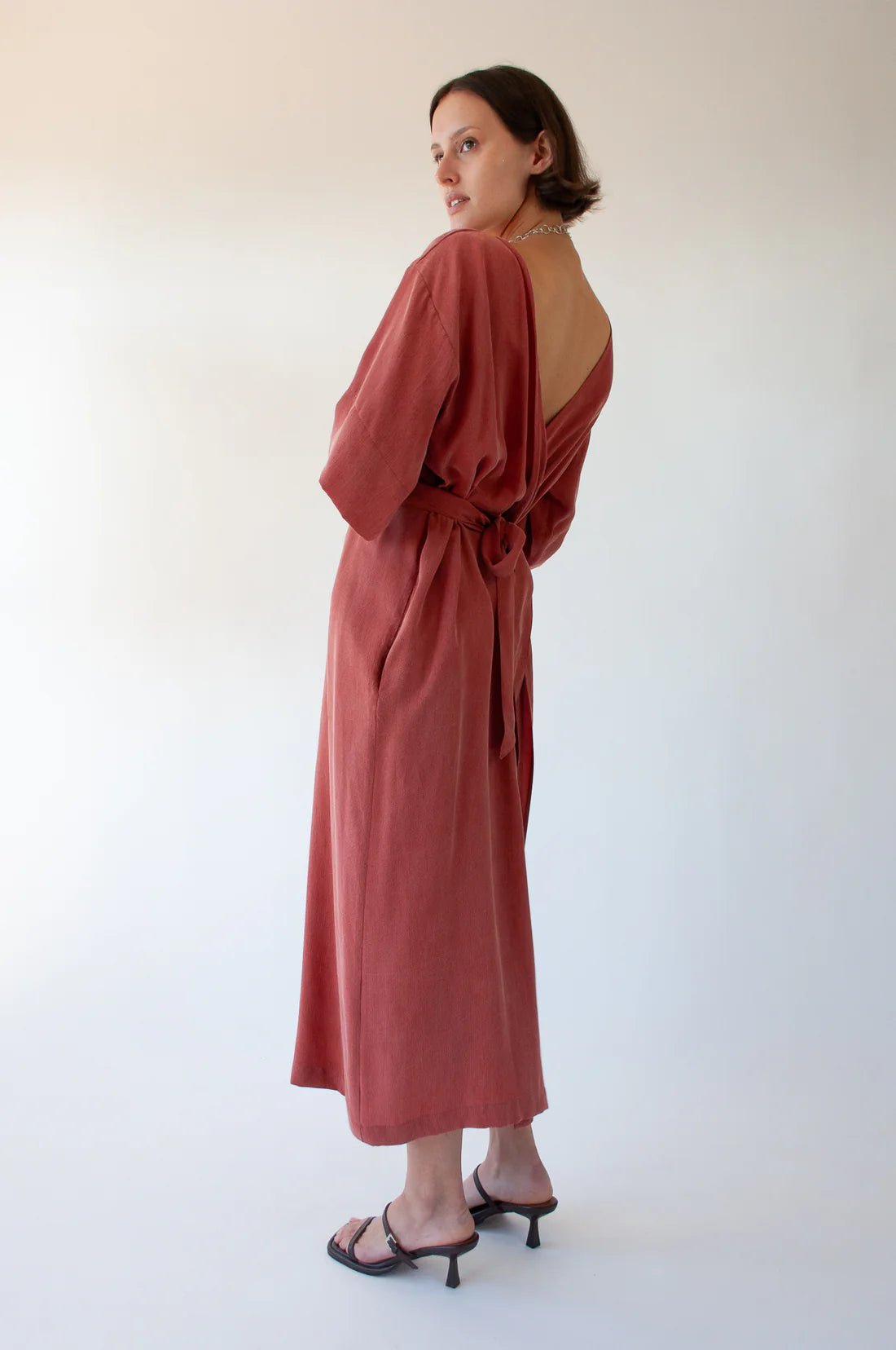 Ovna Ovich | Harmony Dress | Clay | Palm Boutique